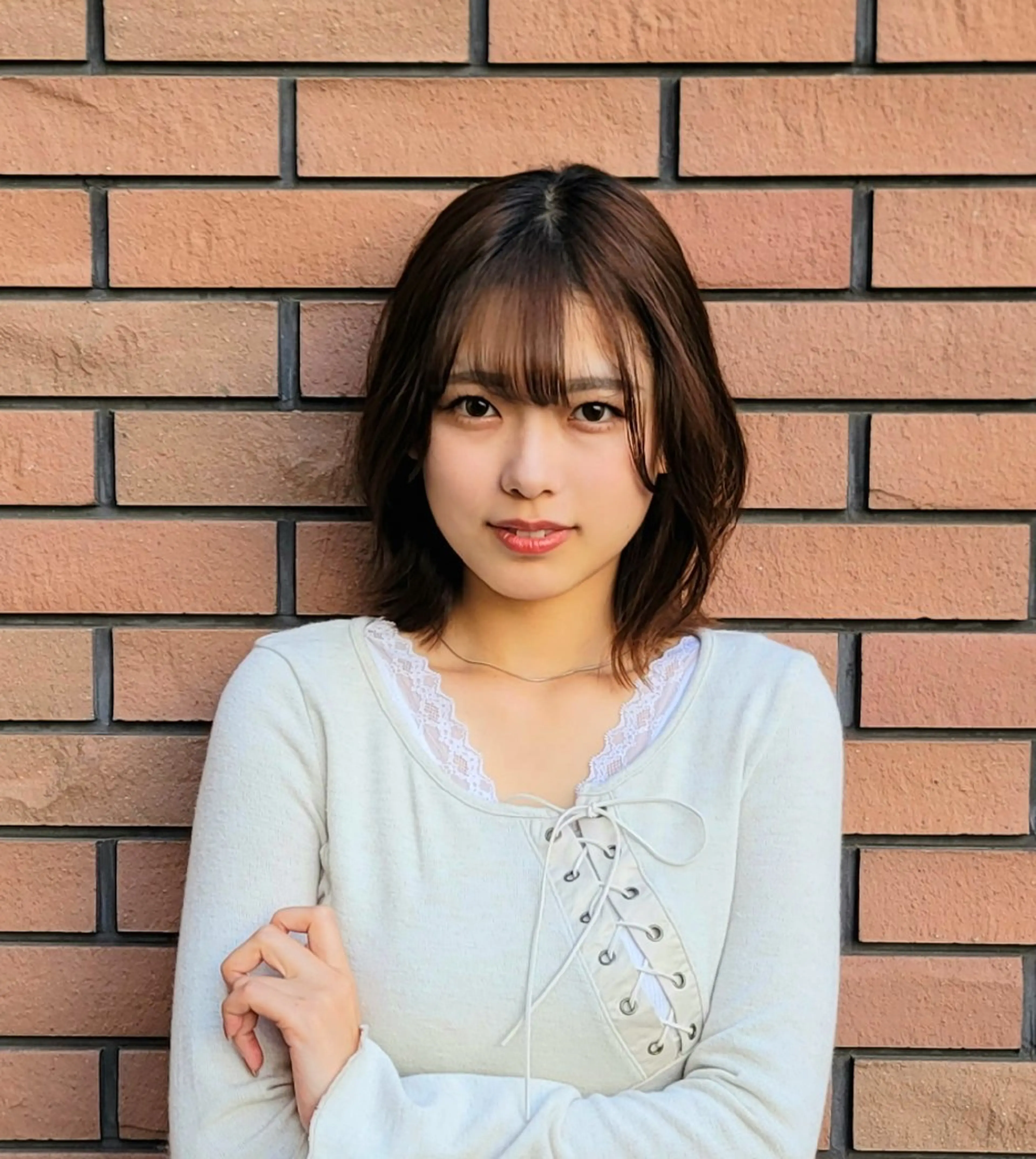 ミディアム 高口    雅のヘアスタイル