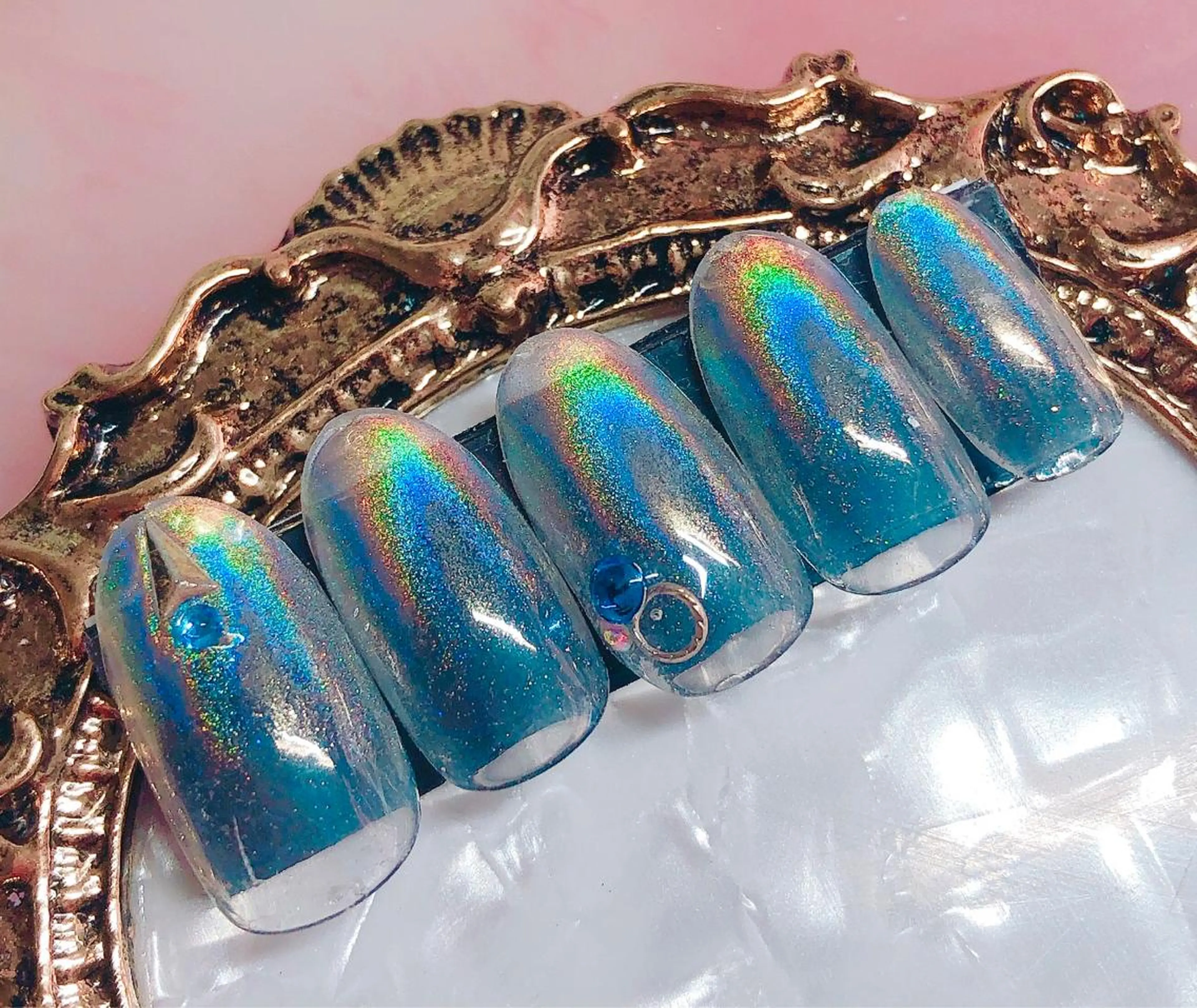 ネイル ハンドネイル CROWN プライベートサロンのネイルデザイン