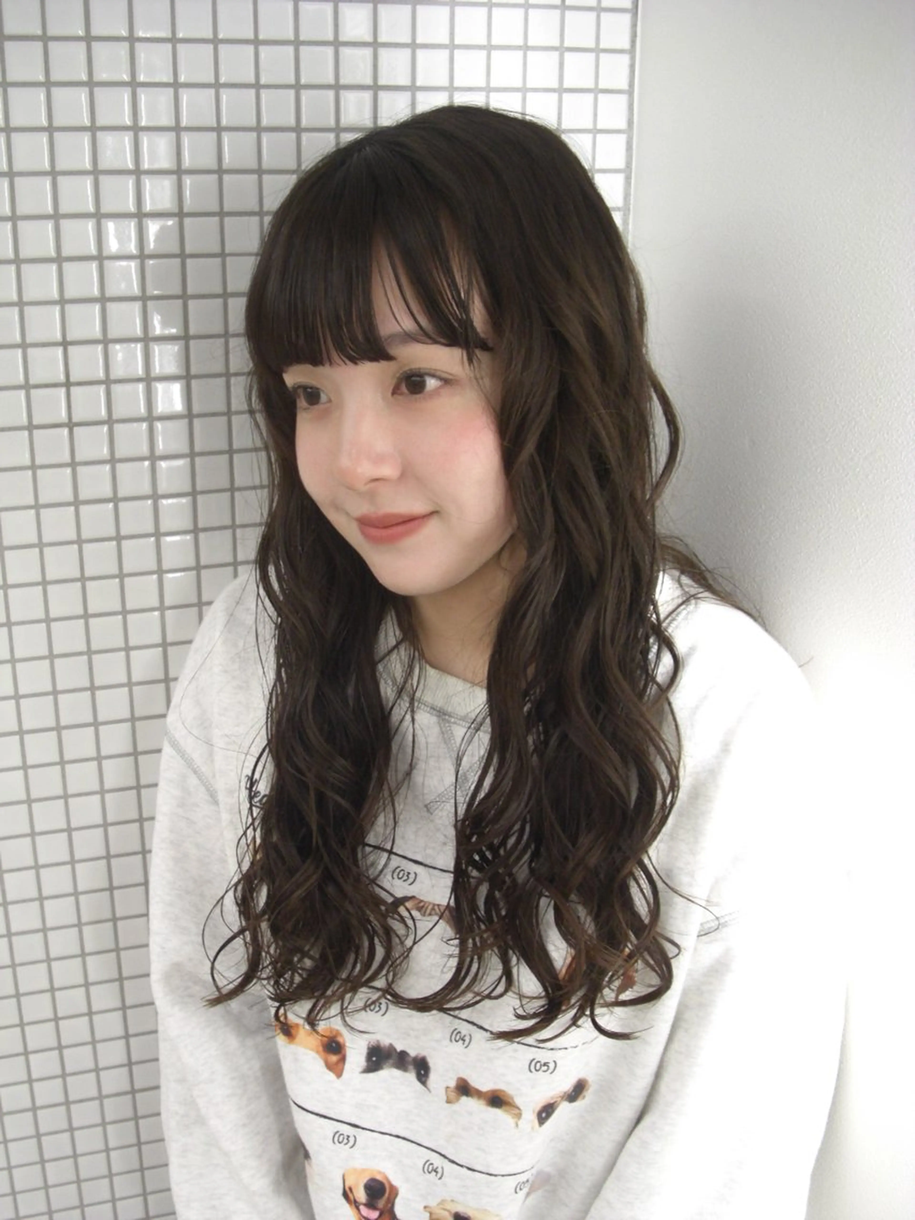 ロング ヘアカラー トリートメント Unami _koharuのヘアスタイル