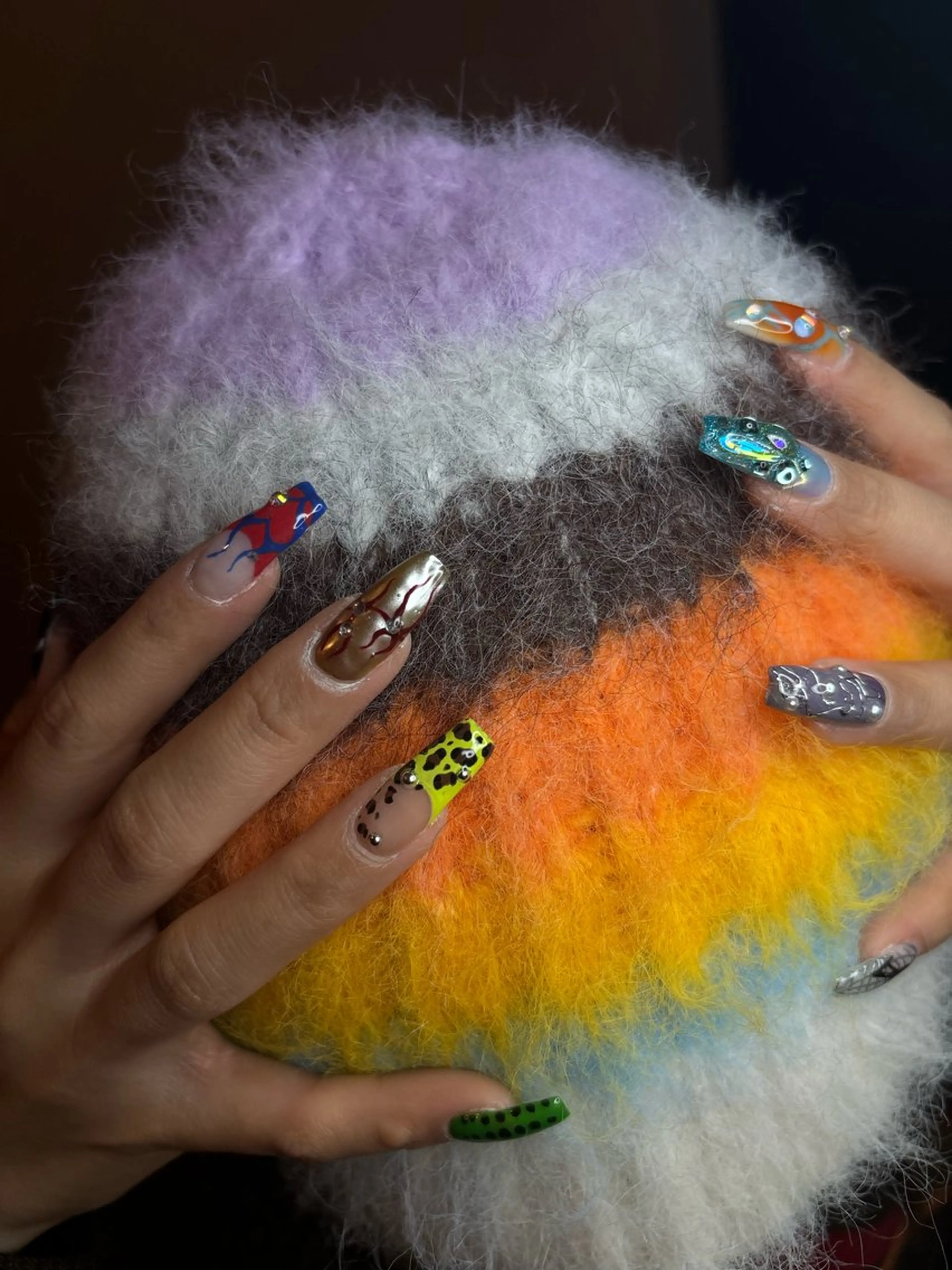 ネイル 海外ネイル u4me🦄💜のネイルデザイン