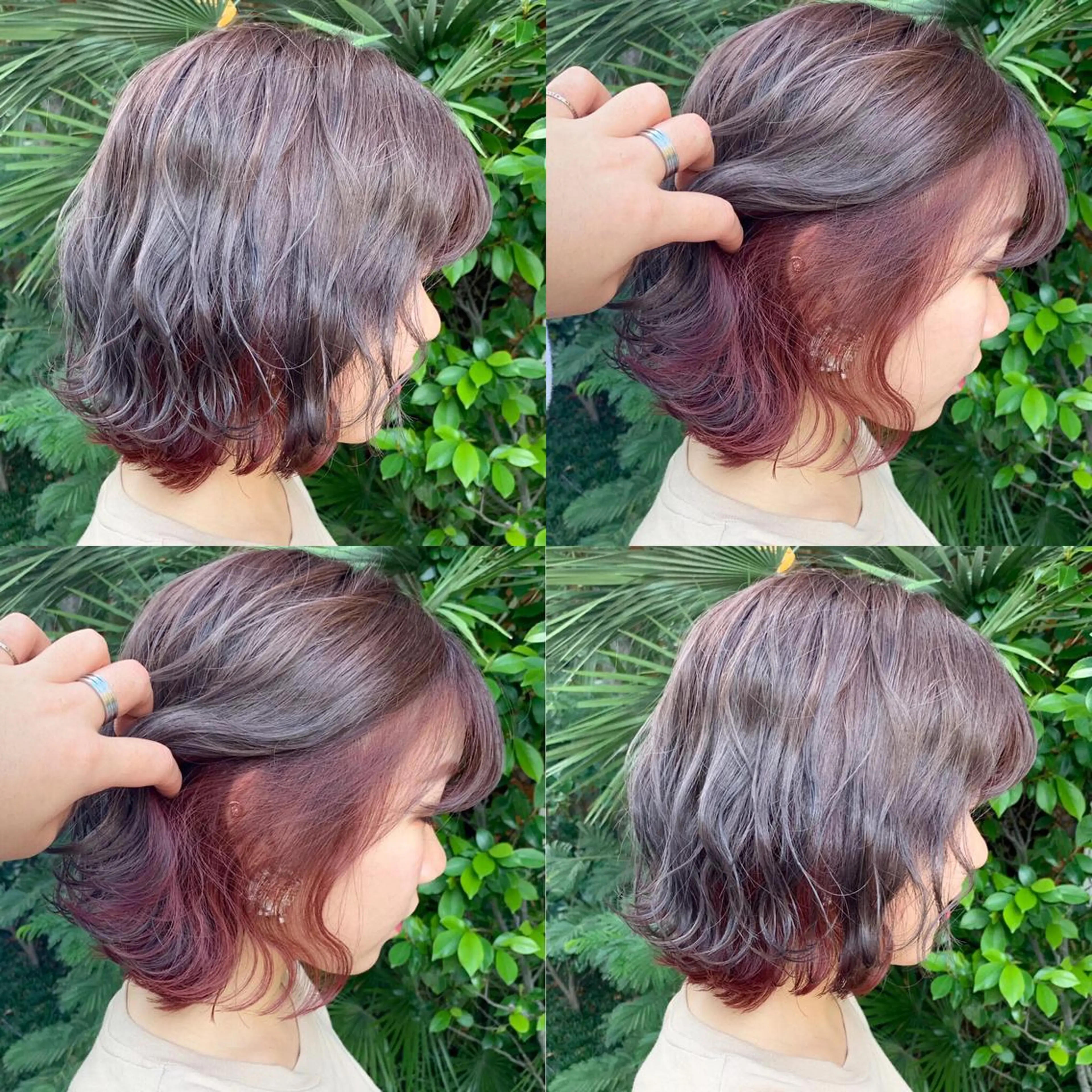 ミディアム カラー 🧡色落ちまで2度綺 麗なカラー🧡ヨシキのヘアスタイル
