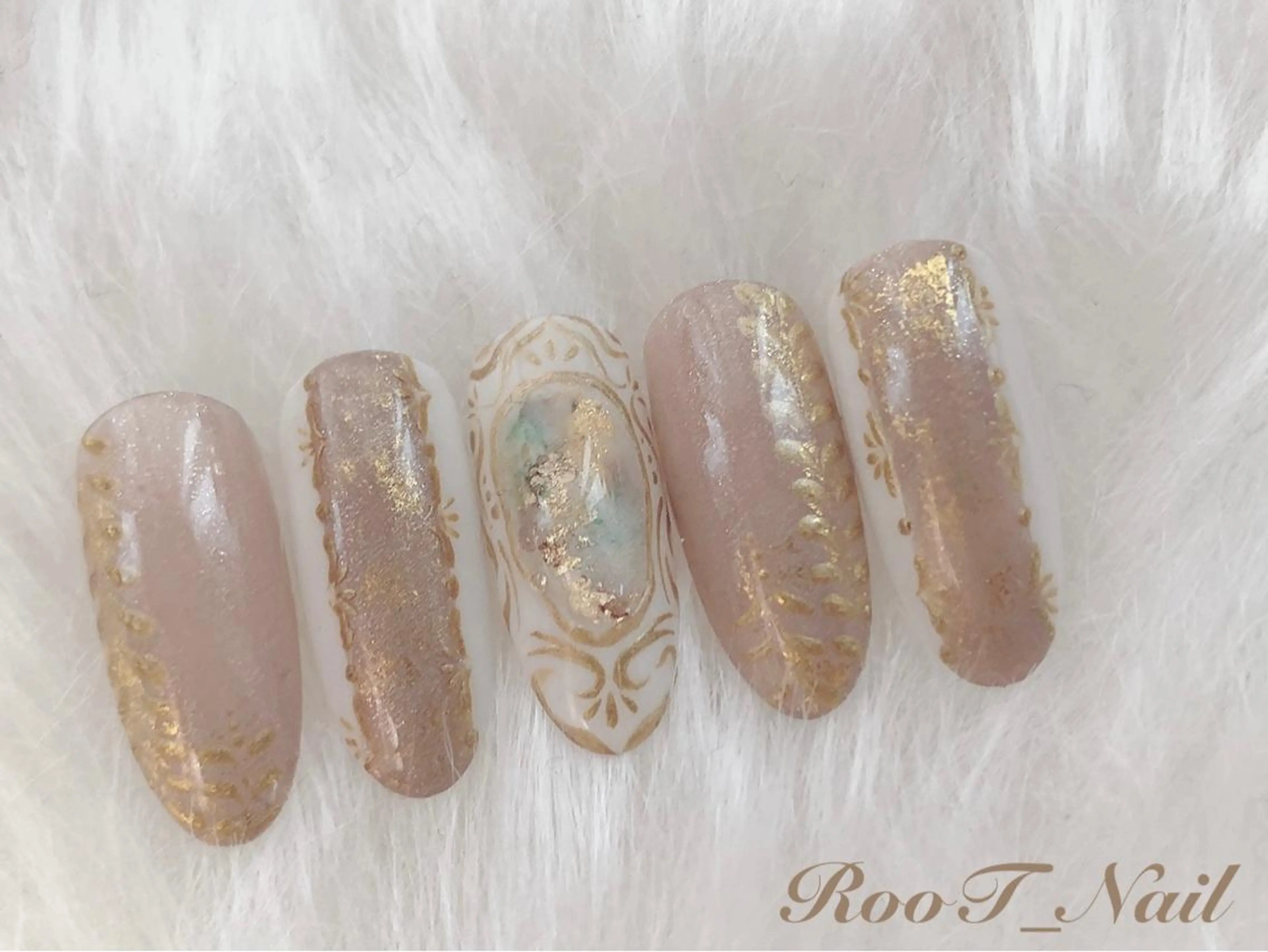 メンズ ネイル アートネイル ハンドネイル RooT Nailのネイルデザイン