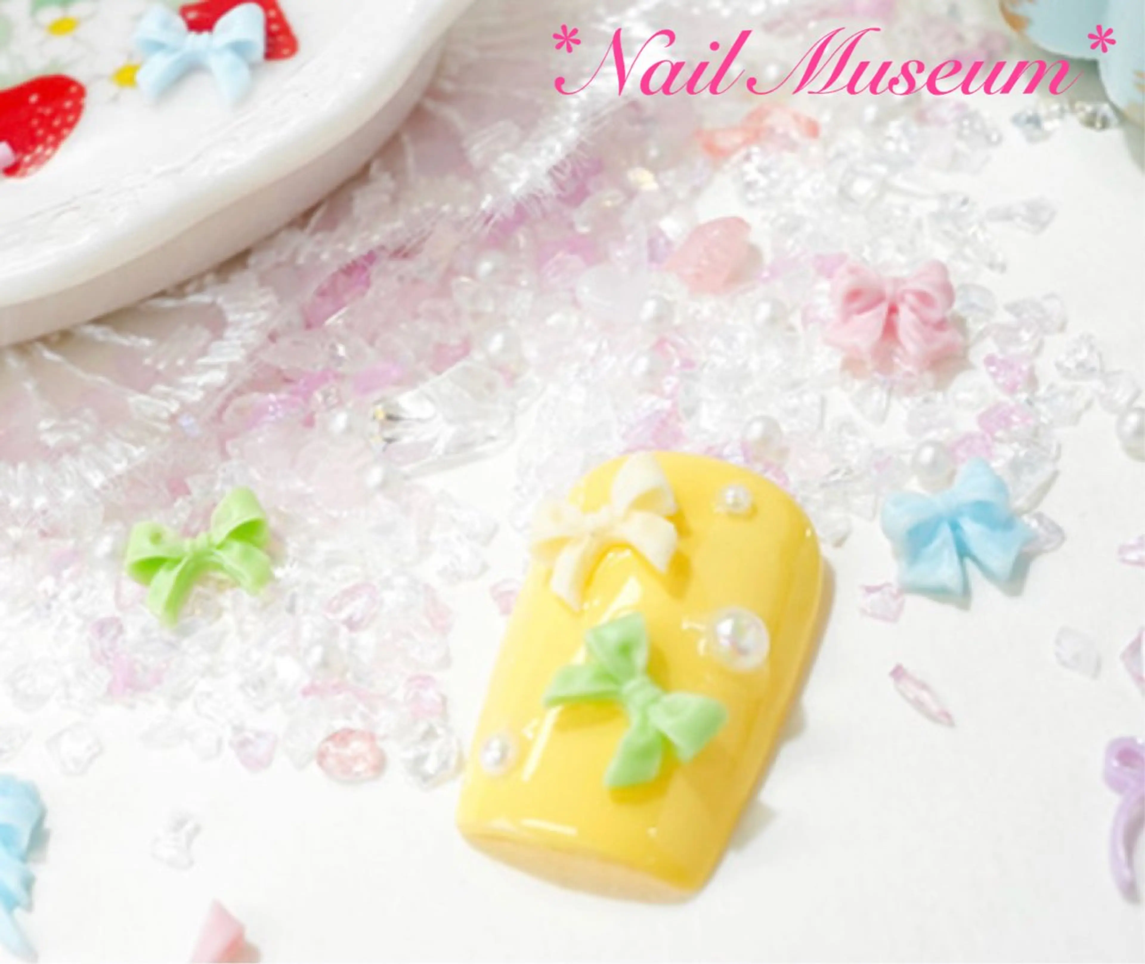 ネイル ブルー ジェルネイル オフィスネイル ワンカラーネイル パラジェル nailmuseum KAMATARIのネイルデザイン