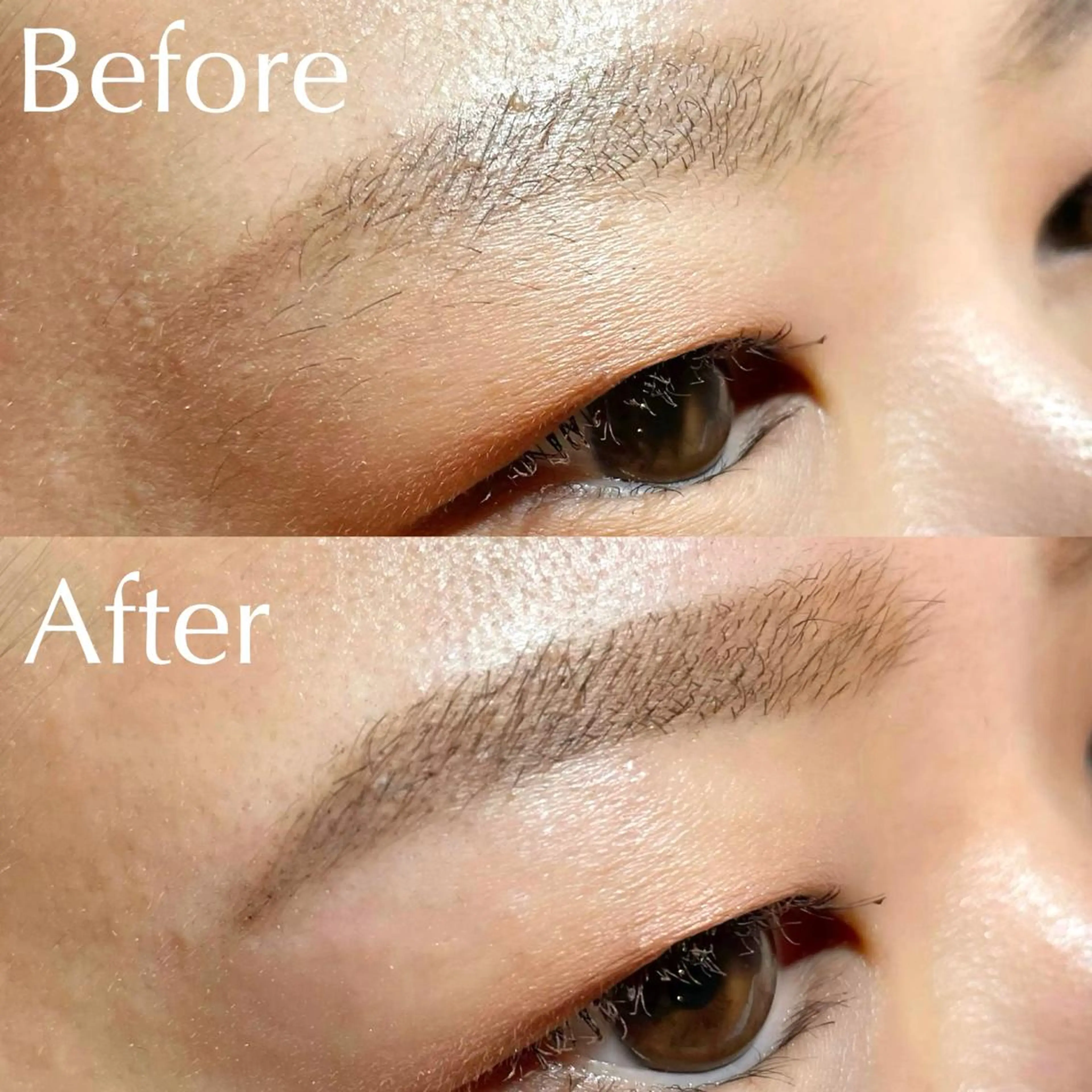 アイブロウ ワックス脱毛 大浦 有紀子の眉毛・アイブロウイメージ