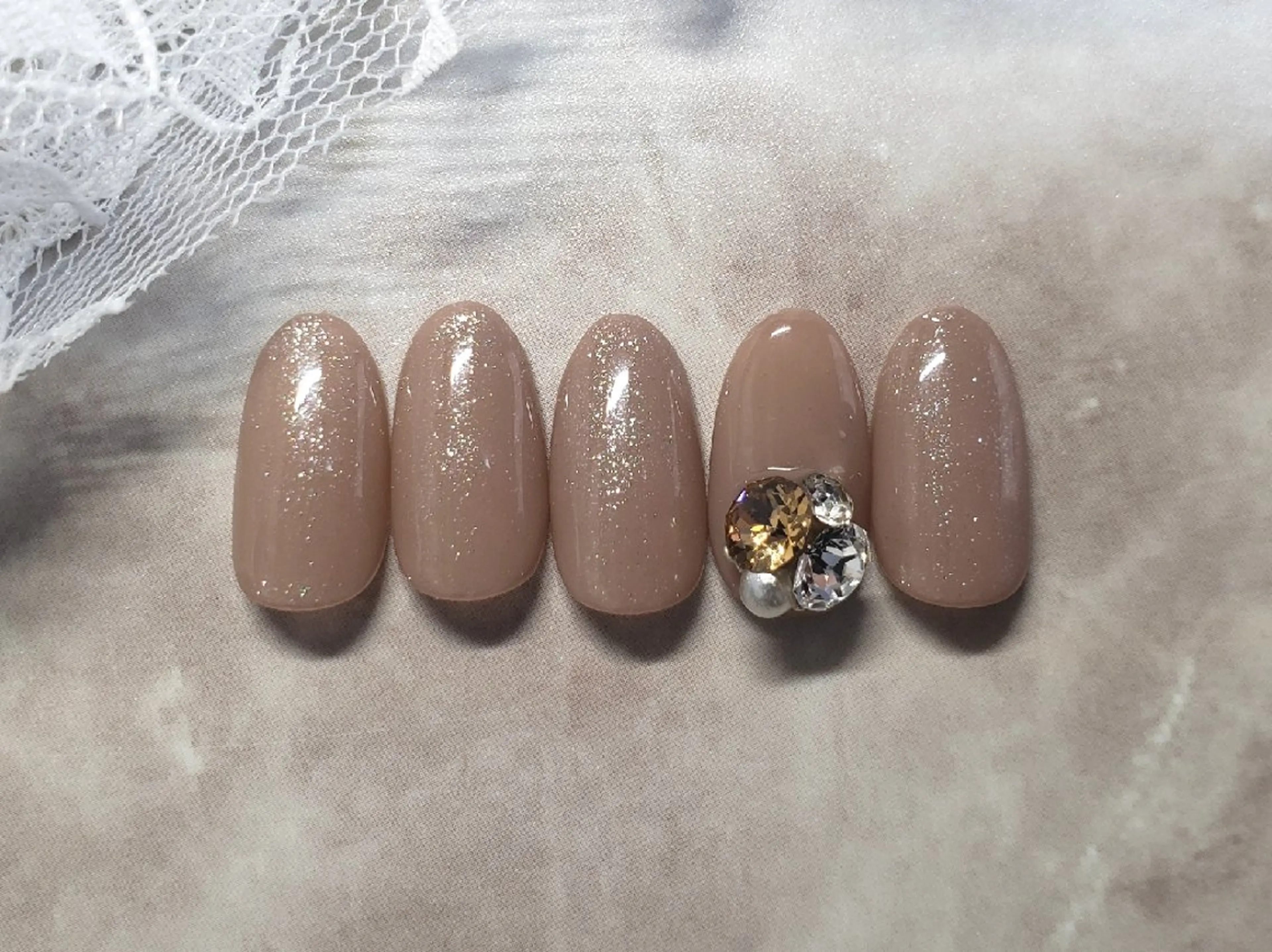 ネイル 入学式 卒業式 ハンドネイル Nail Salon Lian所属・Lian_ hanaのネイルデザイン