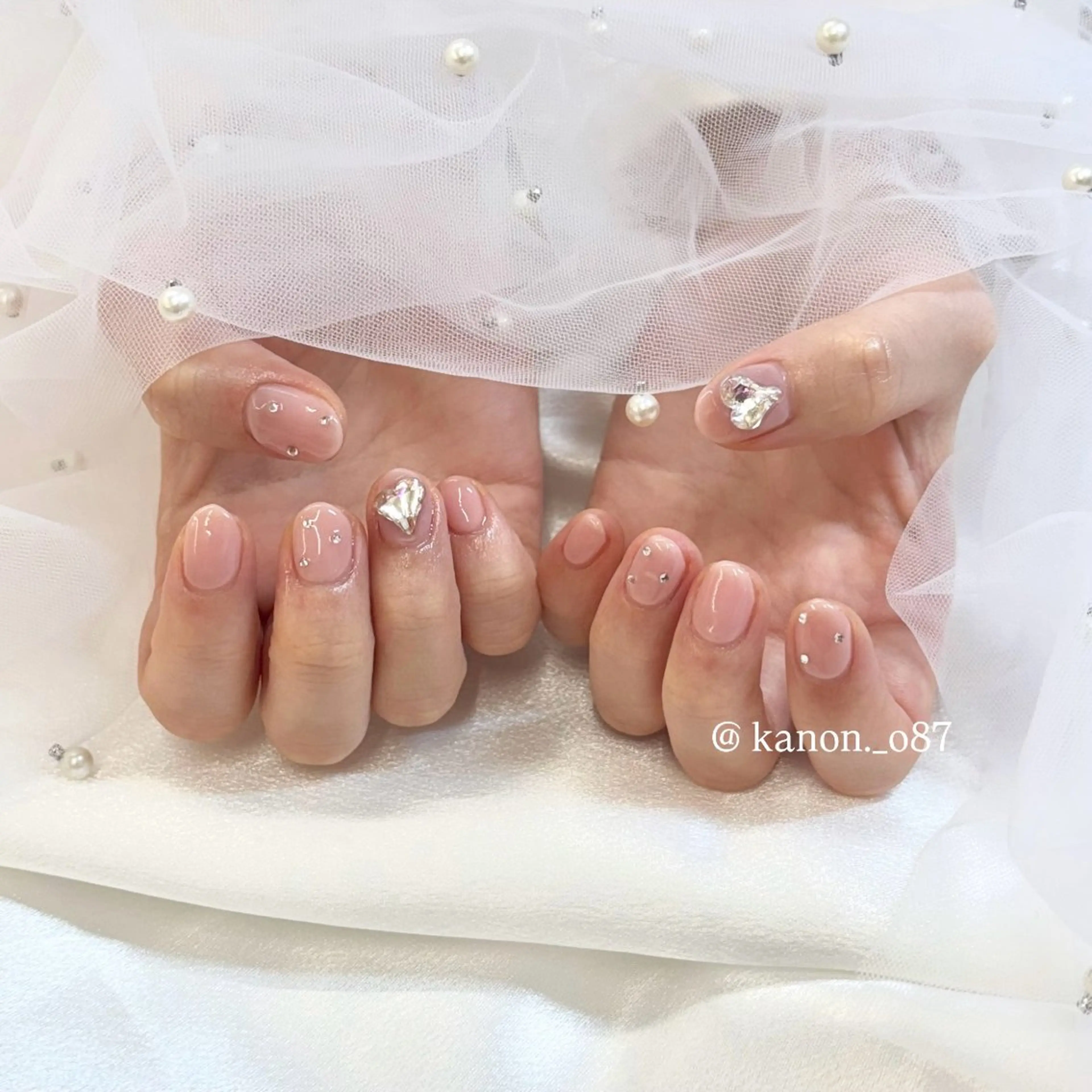 ネイル ハンドネイル Kanon❁ꔛ /パラジェルのネイルデザイン