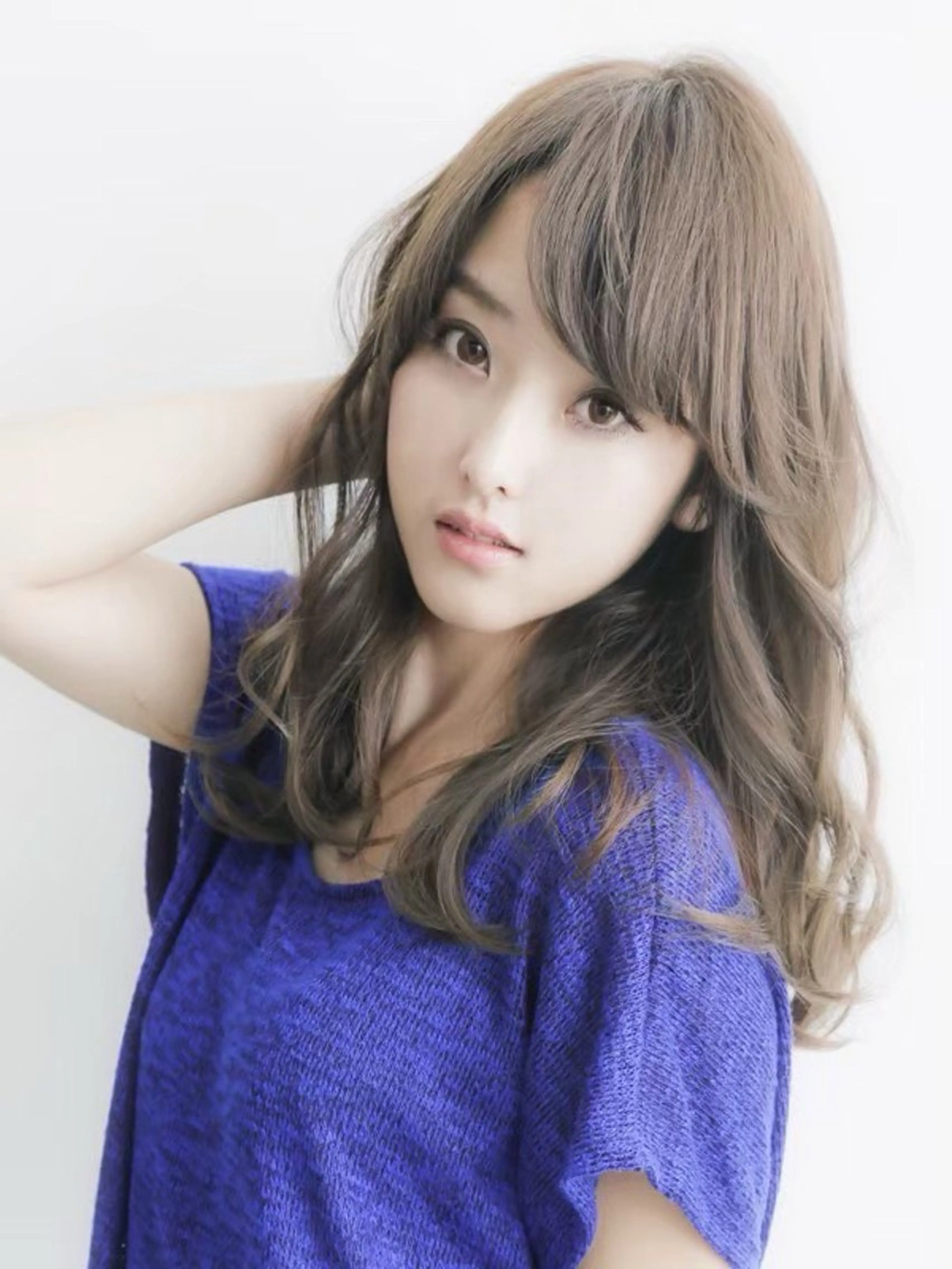 セミロング 髙橋 紗来のヘアスタイル