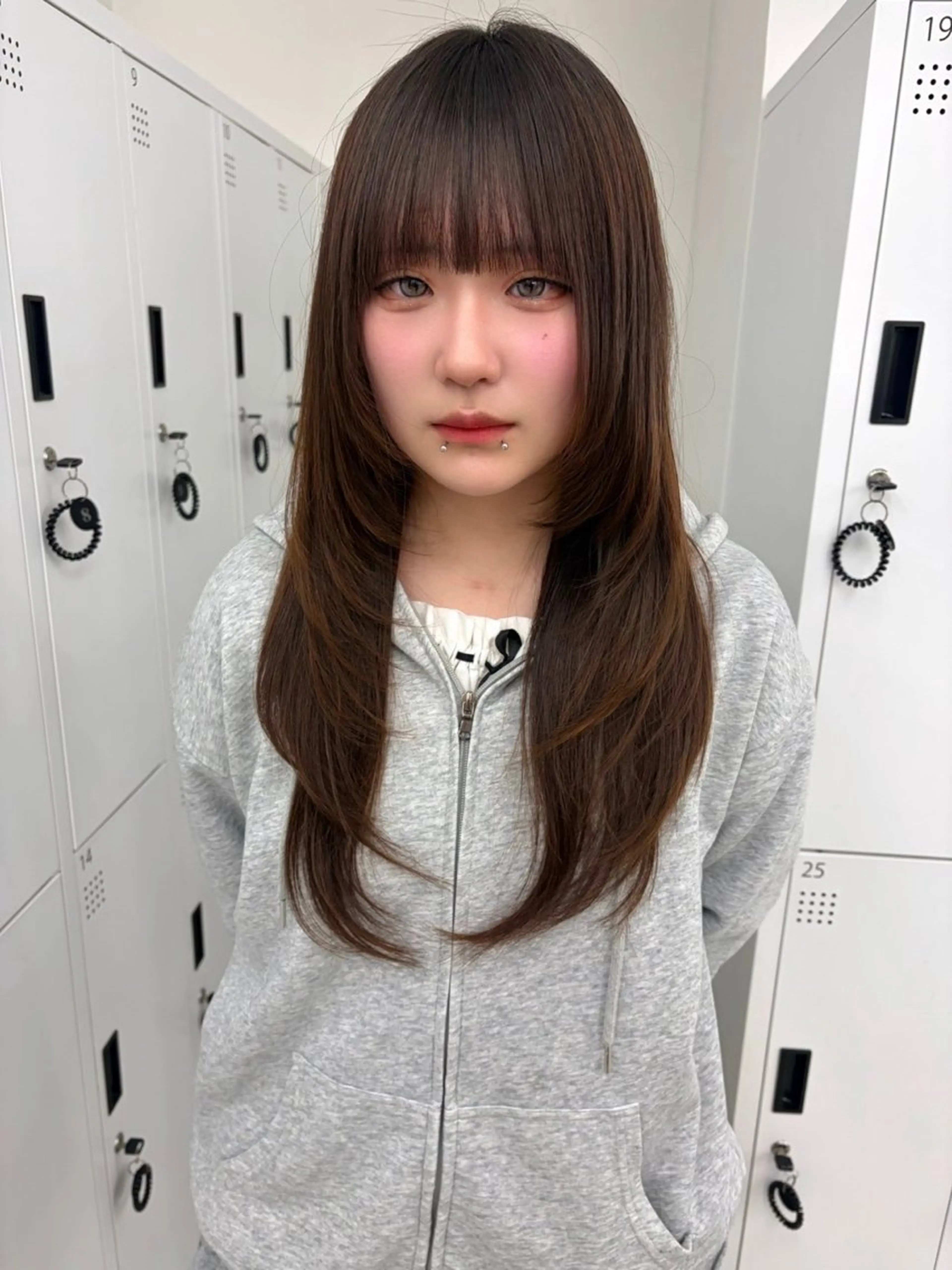 ロング sand osaka所属・きたやまこう /縮毛矯正/髪質改善のヘアスタイル