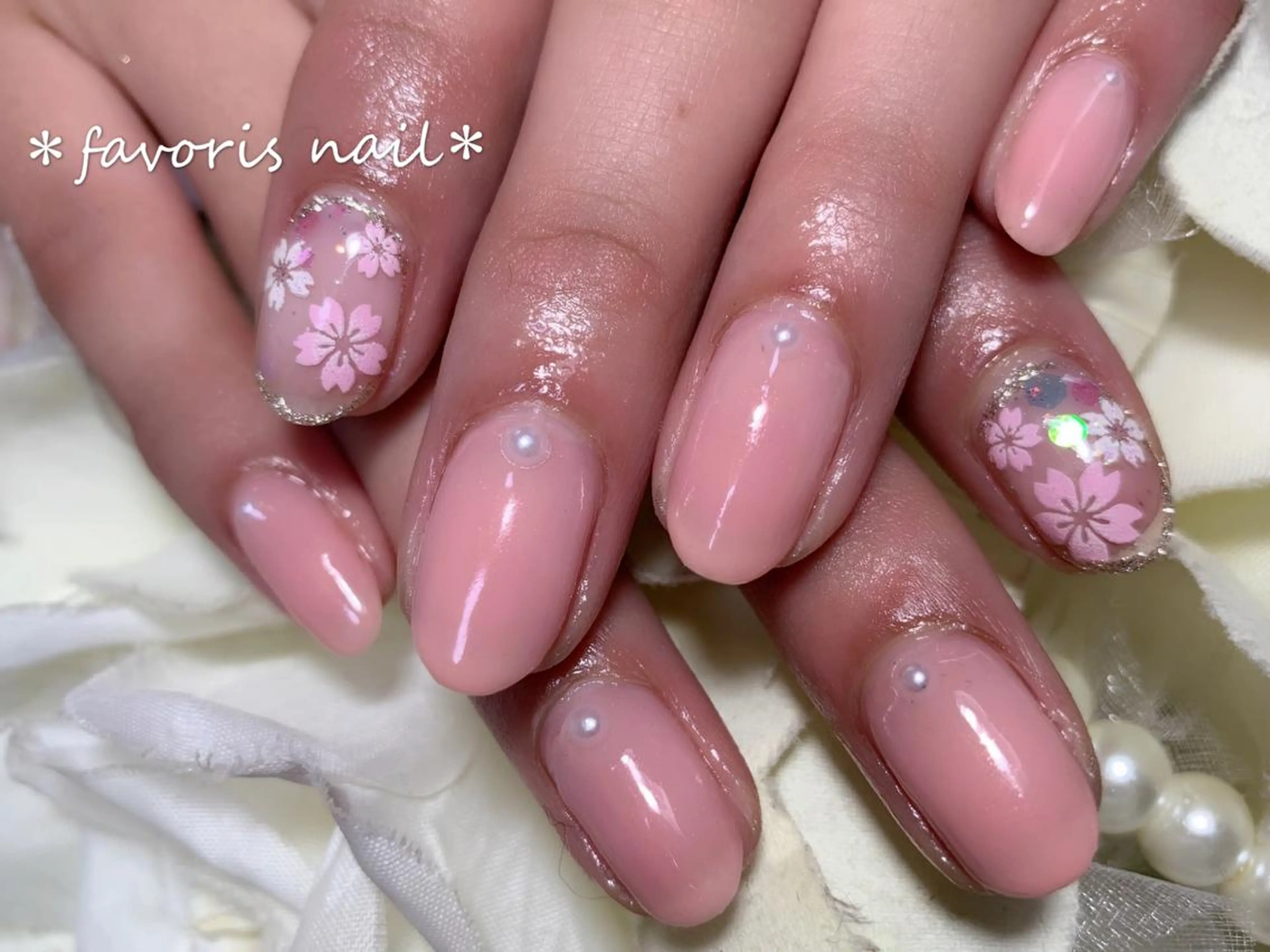 ネイル favoris nail🌼のネイルデザイン