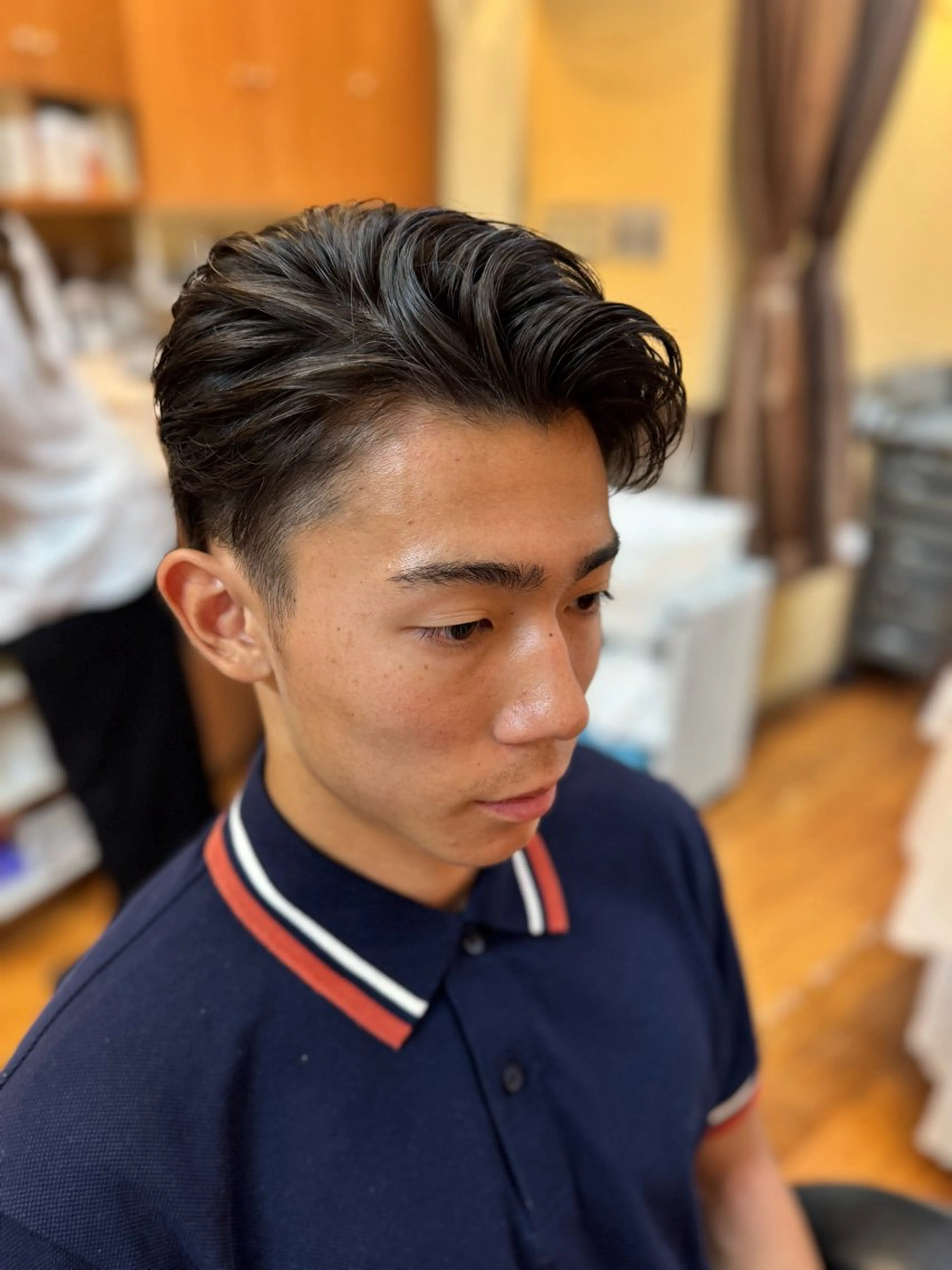 ミディアム メンズ Misaki Kuradomeのヘアスタイル