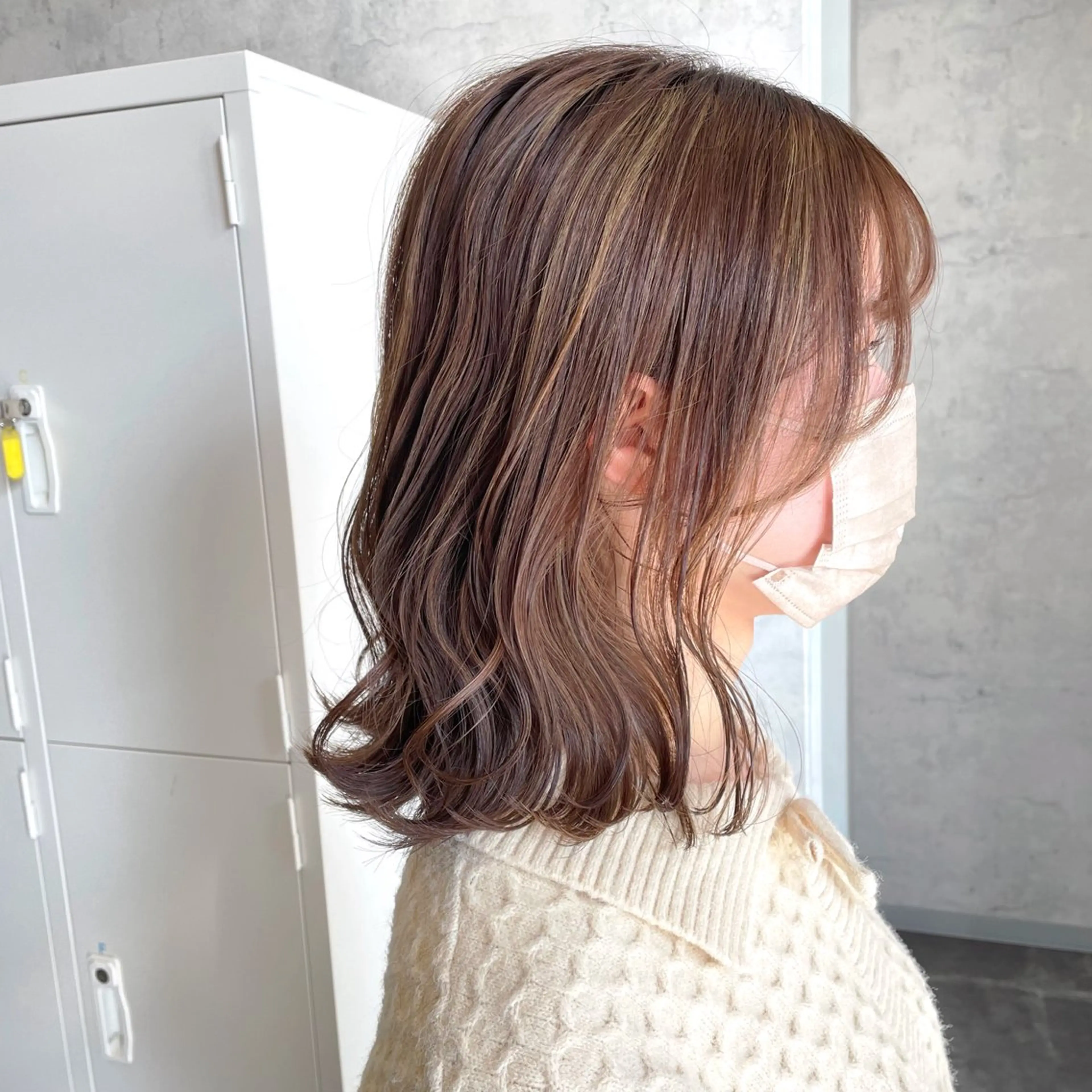 【似あわせ】カット+ダメージレスカラー+トリートメントの写真