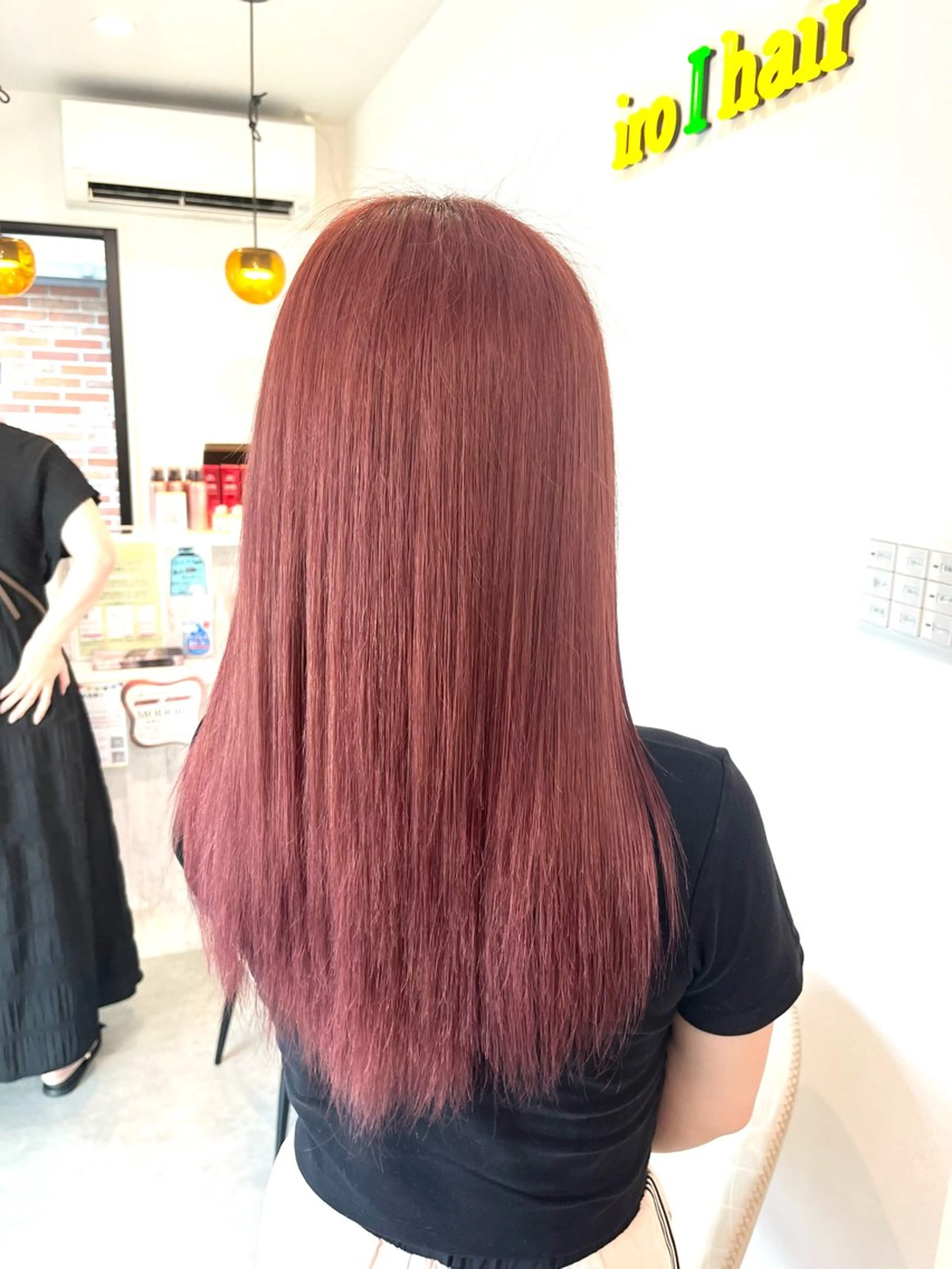 ミディアム カラー イロアイヘアー Renのヘアスタイル