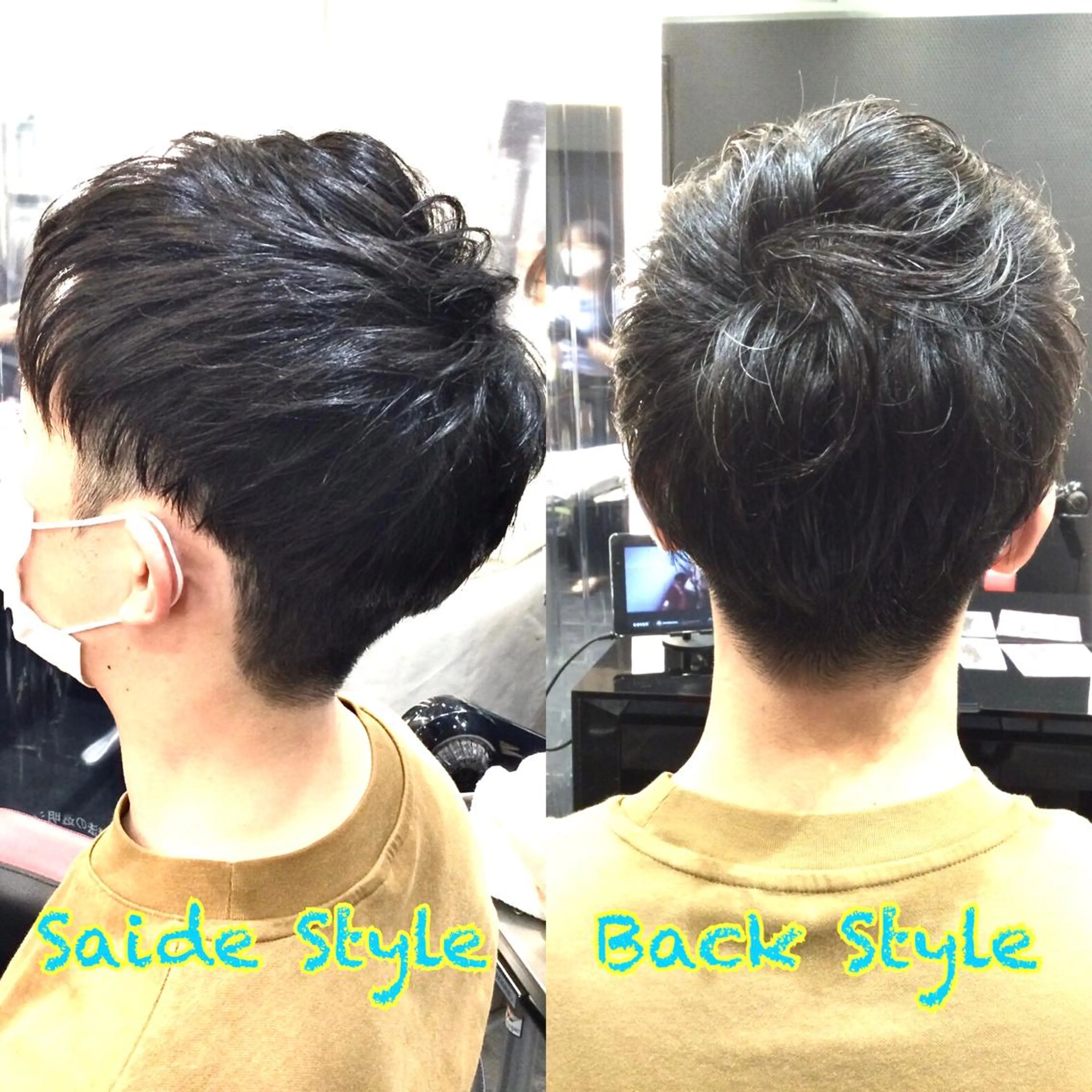 ショート メンズ Annon プライベートサロンのヘアスタイル