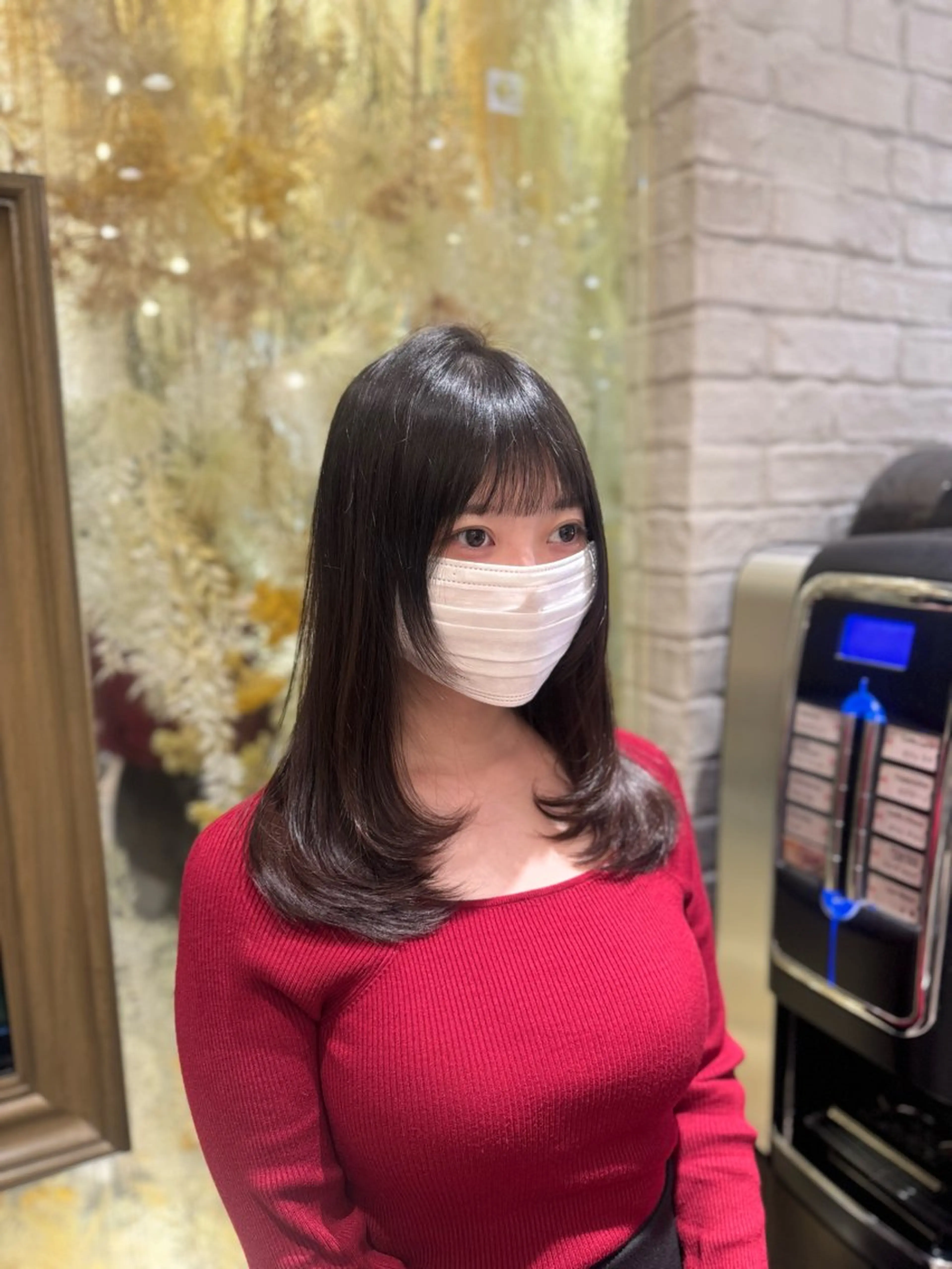 セミロング レイヤーカット TiffaGINZA /Momokaのヘアスタイル