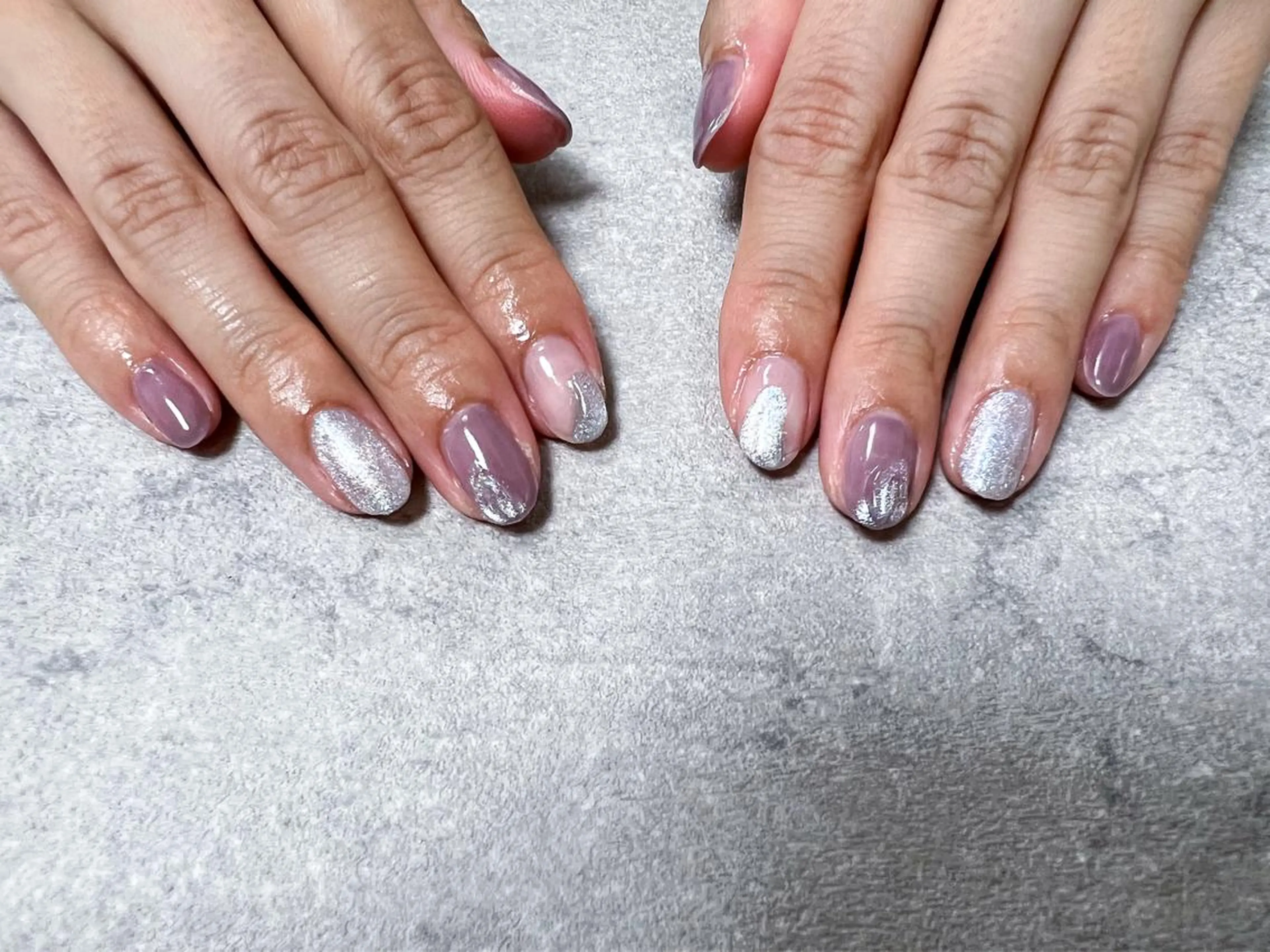 ネイル マグネットネイル ぷっくりネイル mogunail &blowのネイルデザイン