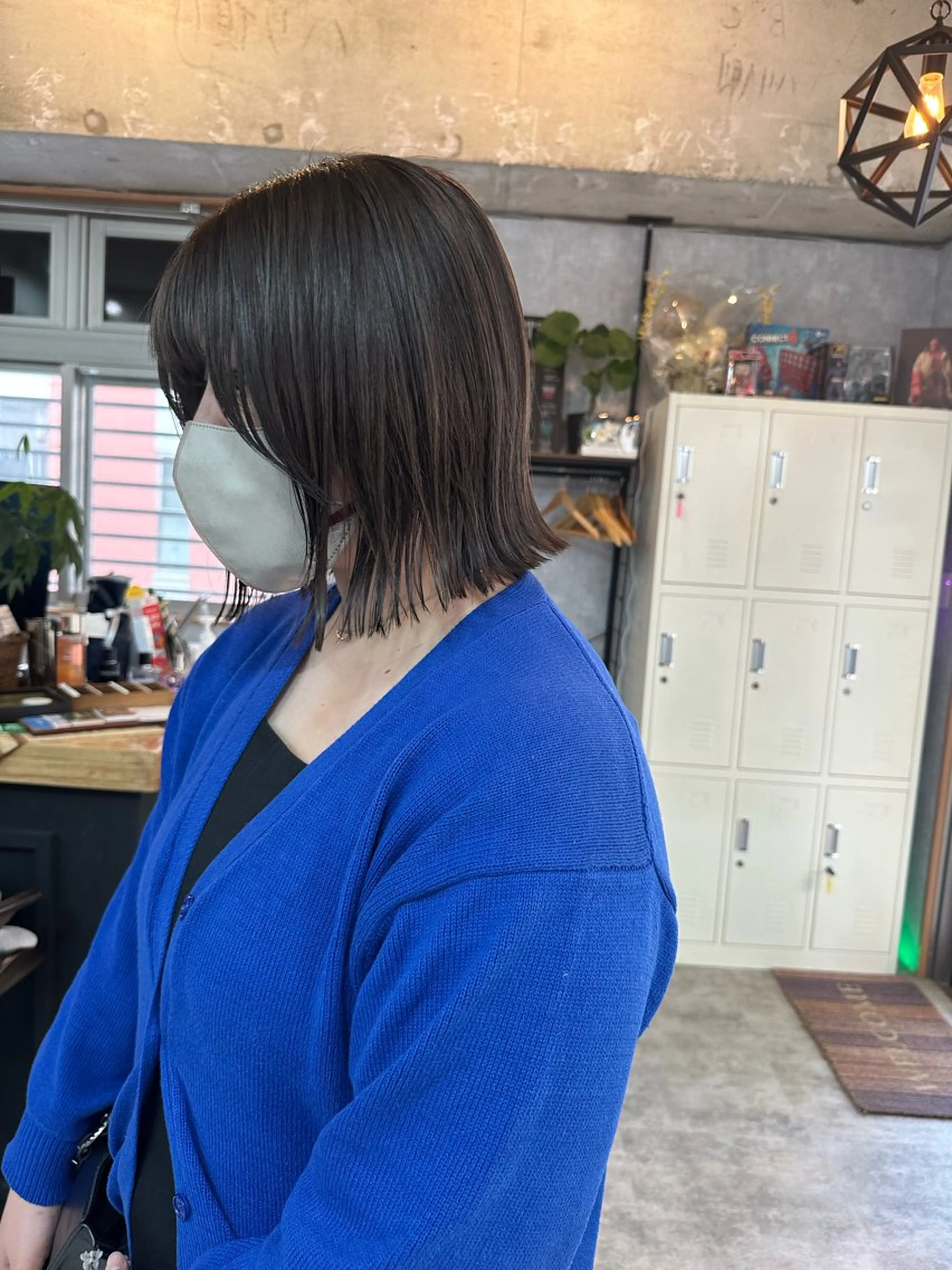 ショート 切りっぱなしボブ ショートボブ ハンサムショート 丸みショート ボブ カット ヘアカラー トリートメント モテ髪/ボブ/ショー ト/アダチフウトのヘアスタイル