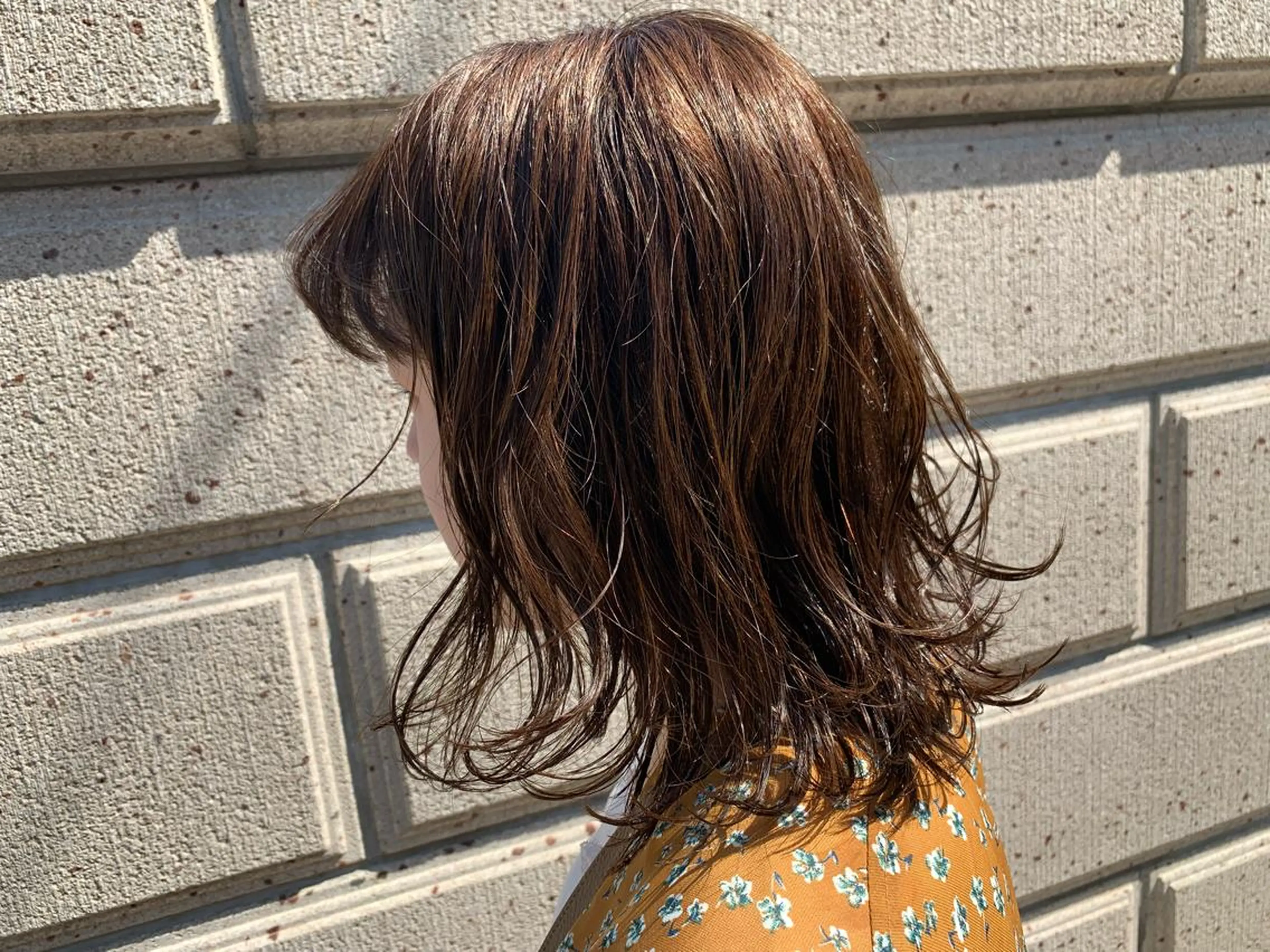 ミディアム ヘアアレンジ 森野美咲🇰🇷 レイヤー/顔周りのヘアスタイル