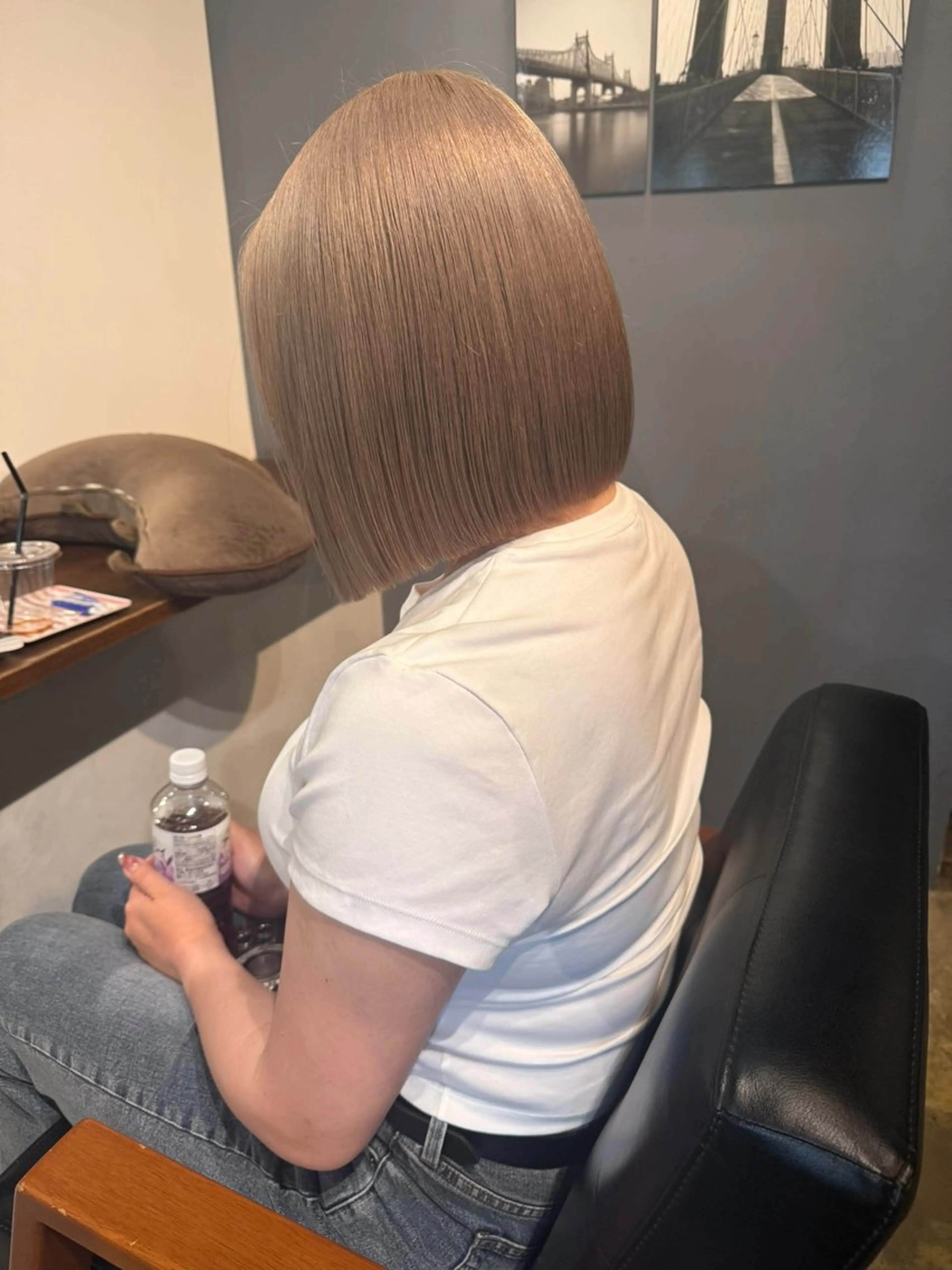 ミディアム Baby美容師 Ninaのヘアスタイル