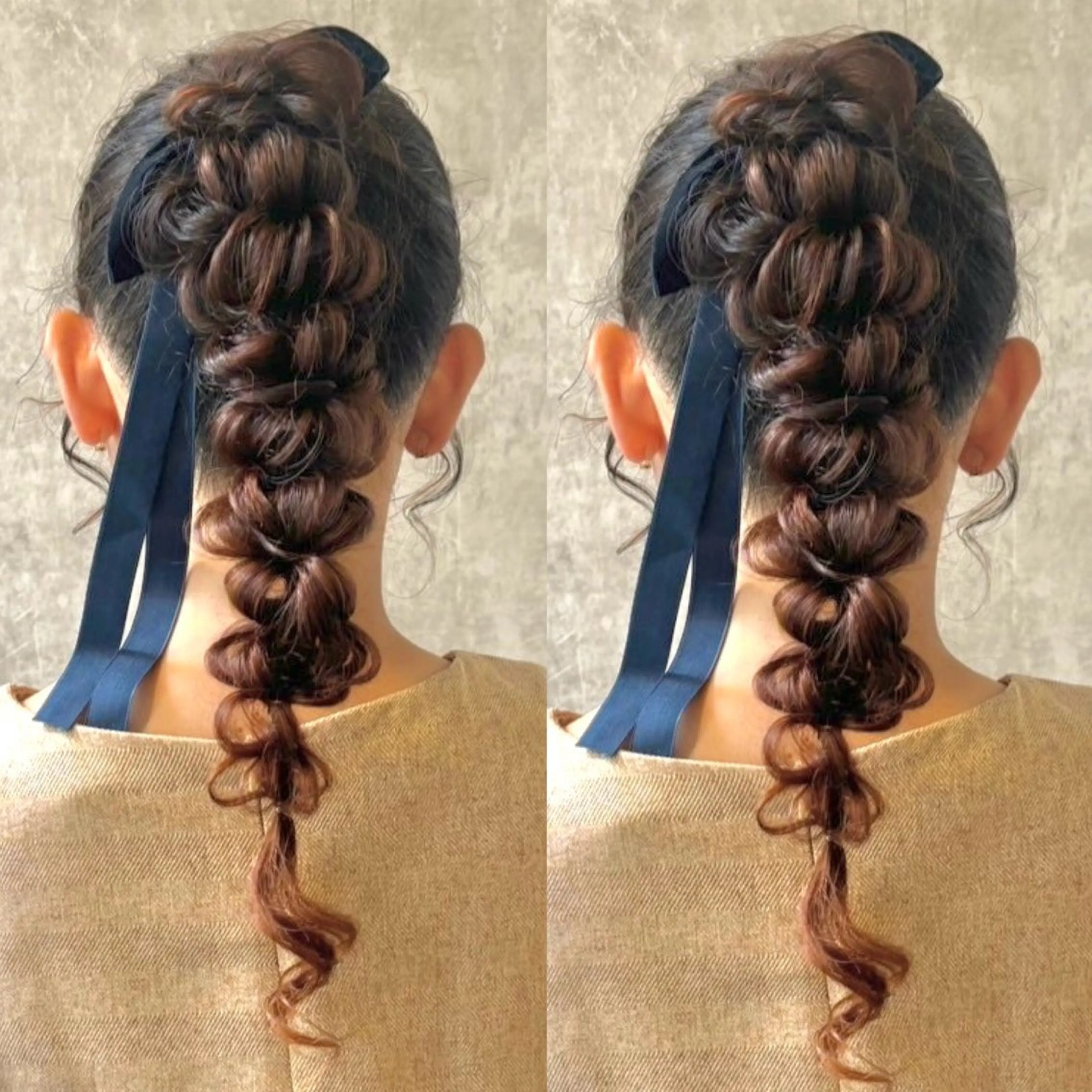 ロング ヘアアレンジ ロング ヘアセット ヘアメ🎀推しカラー 🥣横浜/しほ🧸のヘアスタイル