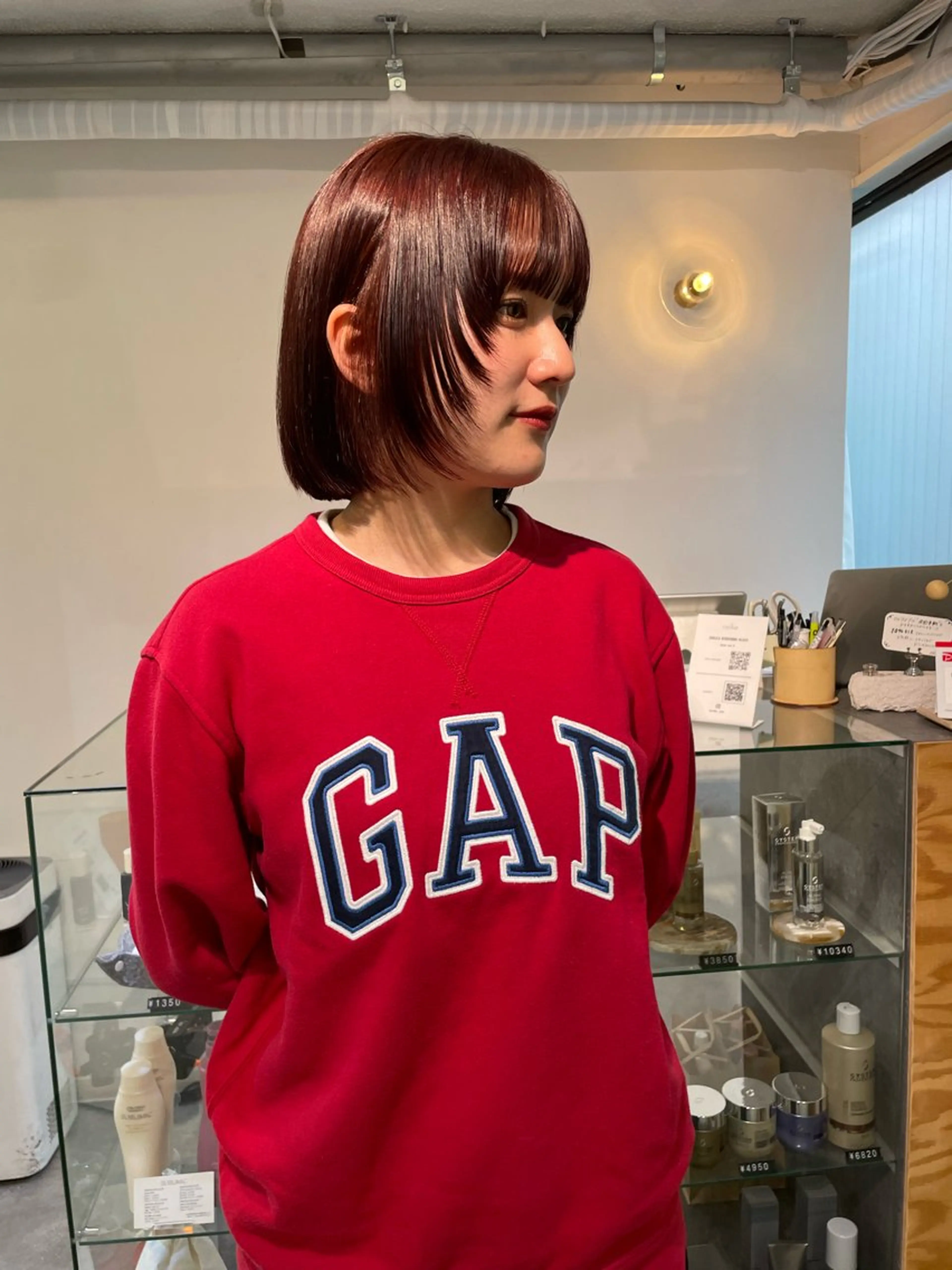 ミディアム カラー ヘアカラー sakura🌸 レイヤー/韓国ヘアのヘアスタイル