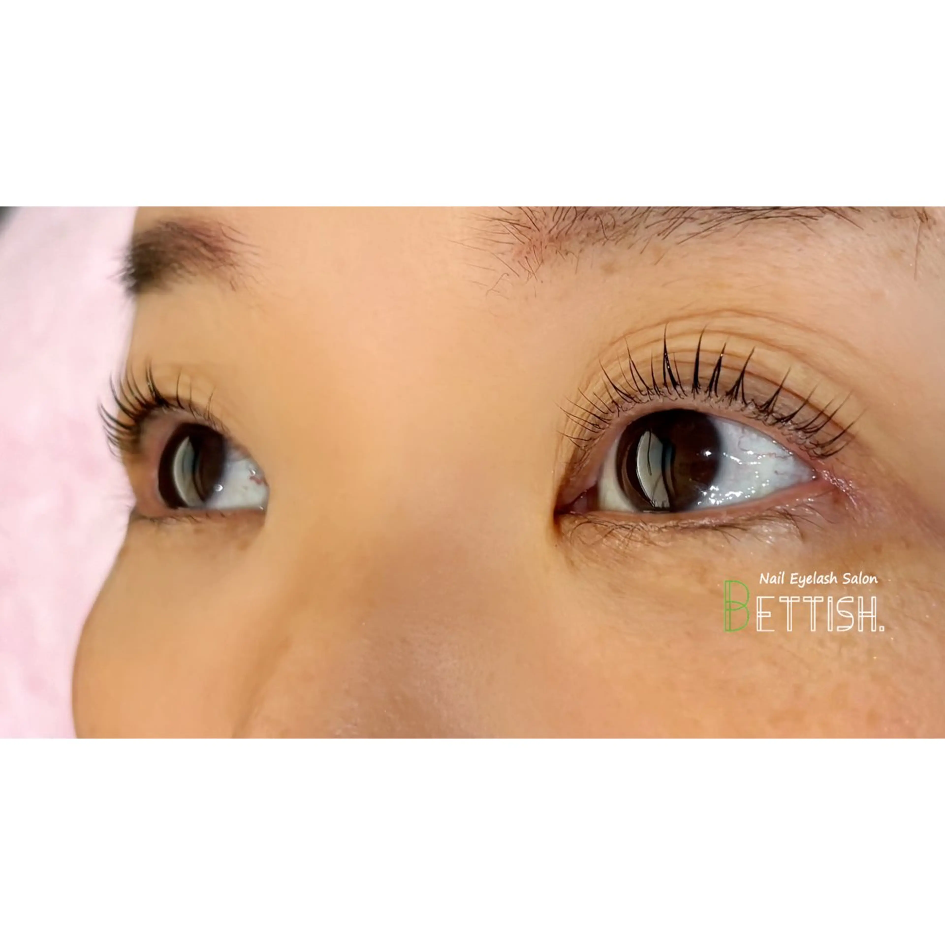 マツエク・マツパ パリジェンヌラッシュリフト マツパ BETTISH🩵 SERIのマツエク・マツパデザイン