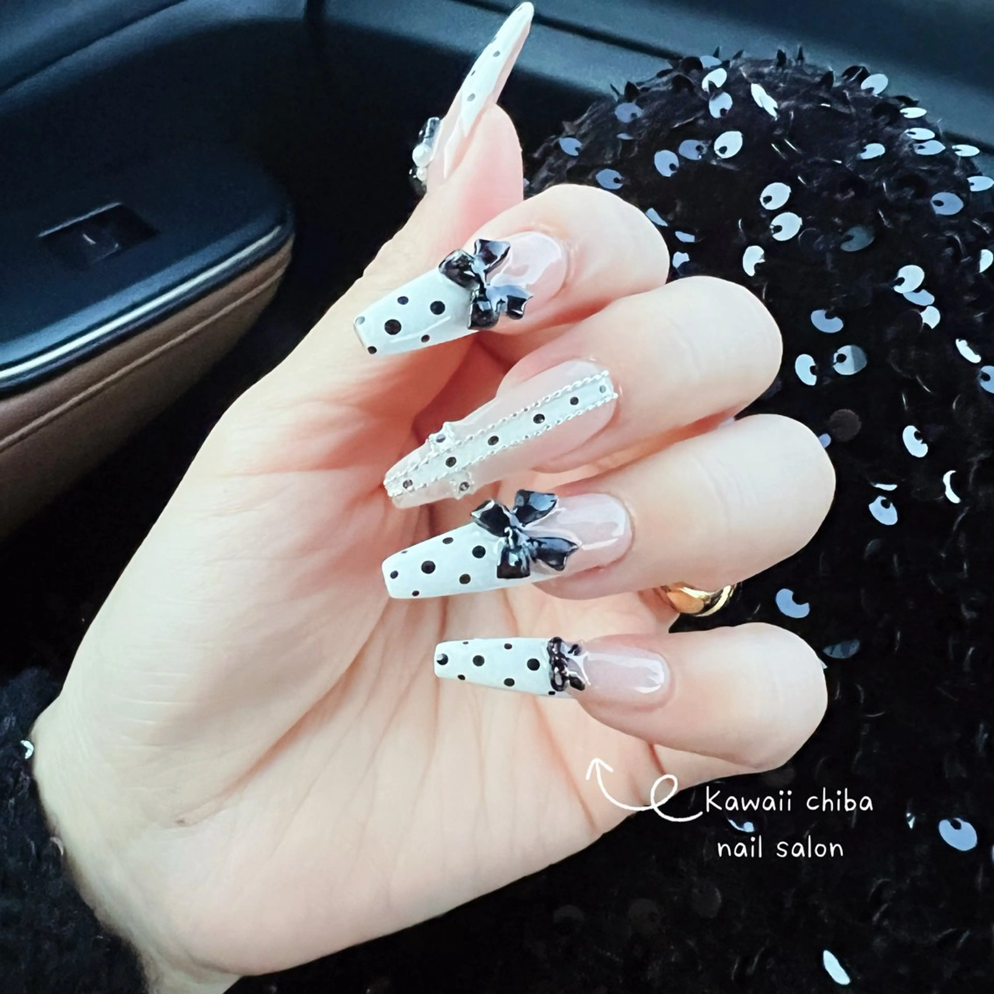 ネイル アートネイル クリアネイル ジェルネイル ハート 韓国ネイル Kawaii _Nailのネイルデザイン