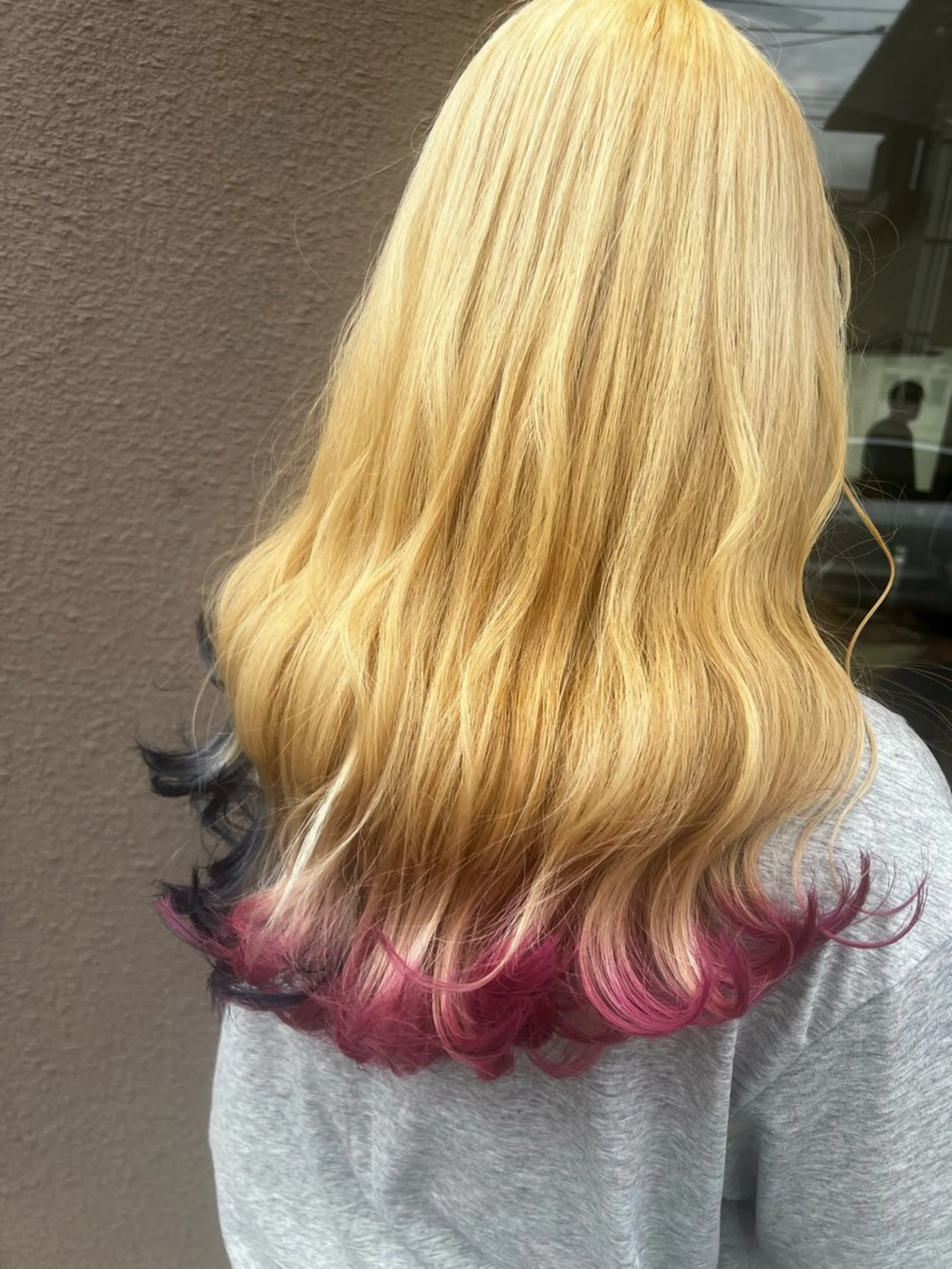 ロング ヘアカラー トリートメント 山田 香織のヘアスタイル