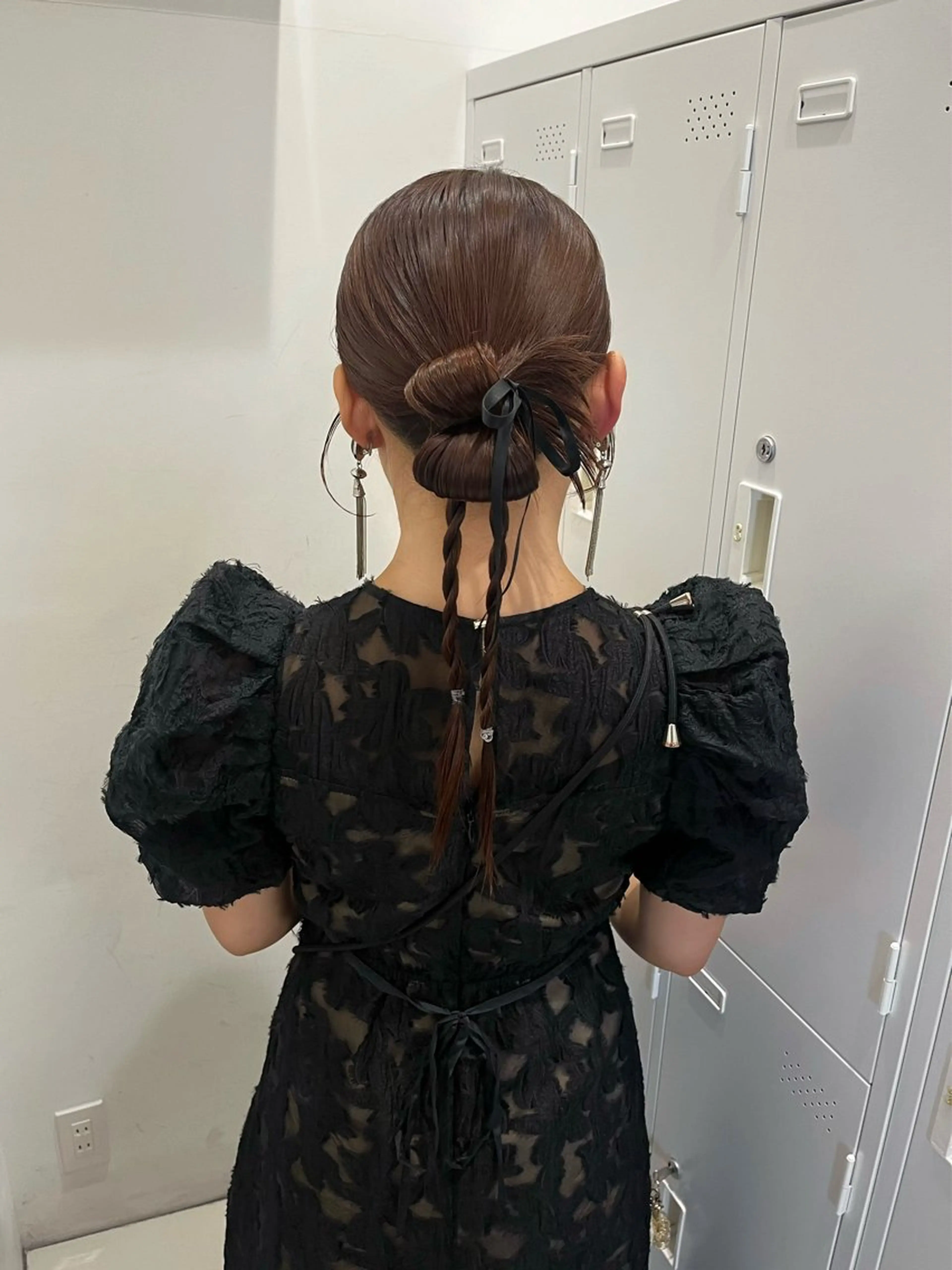 ヘアアレンジ 卒業式のヘアスタイル ヘアセット riko/レイヤー カット/ヘアセットのヘアスタイル