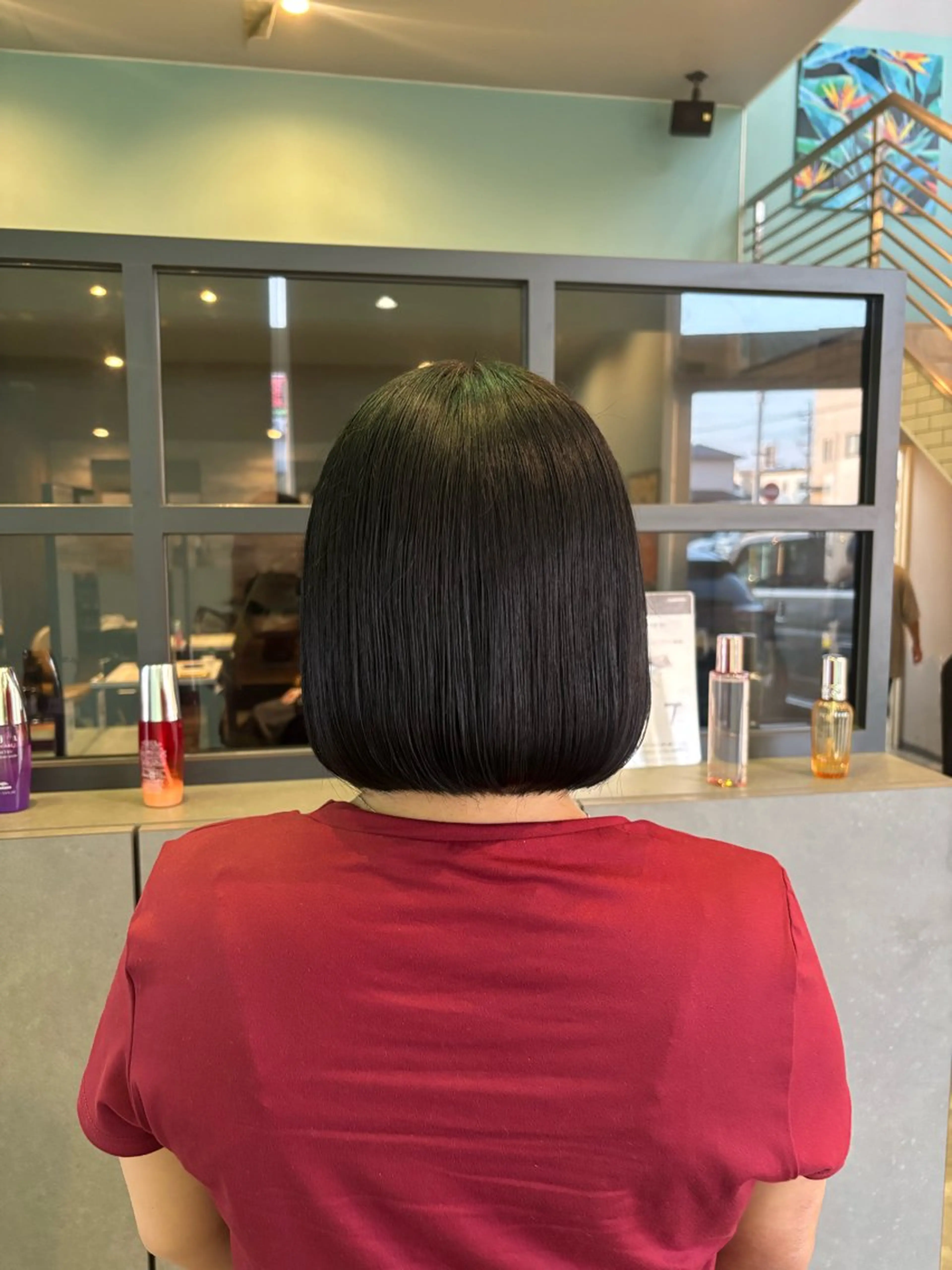 ミディアム ボブ カット 古田 穂香/似合わせカラーのヘアスタイル