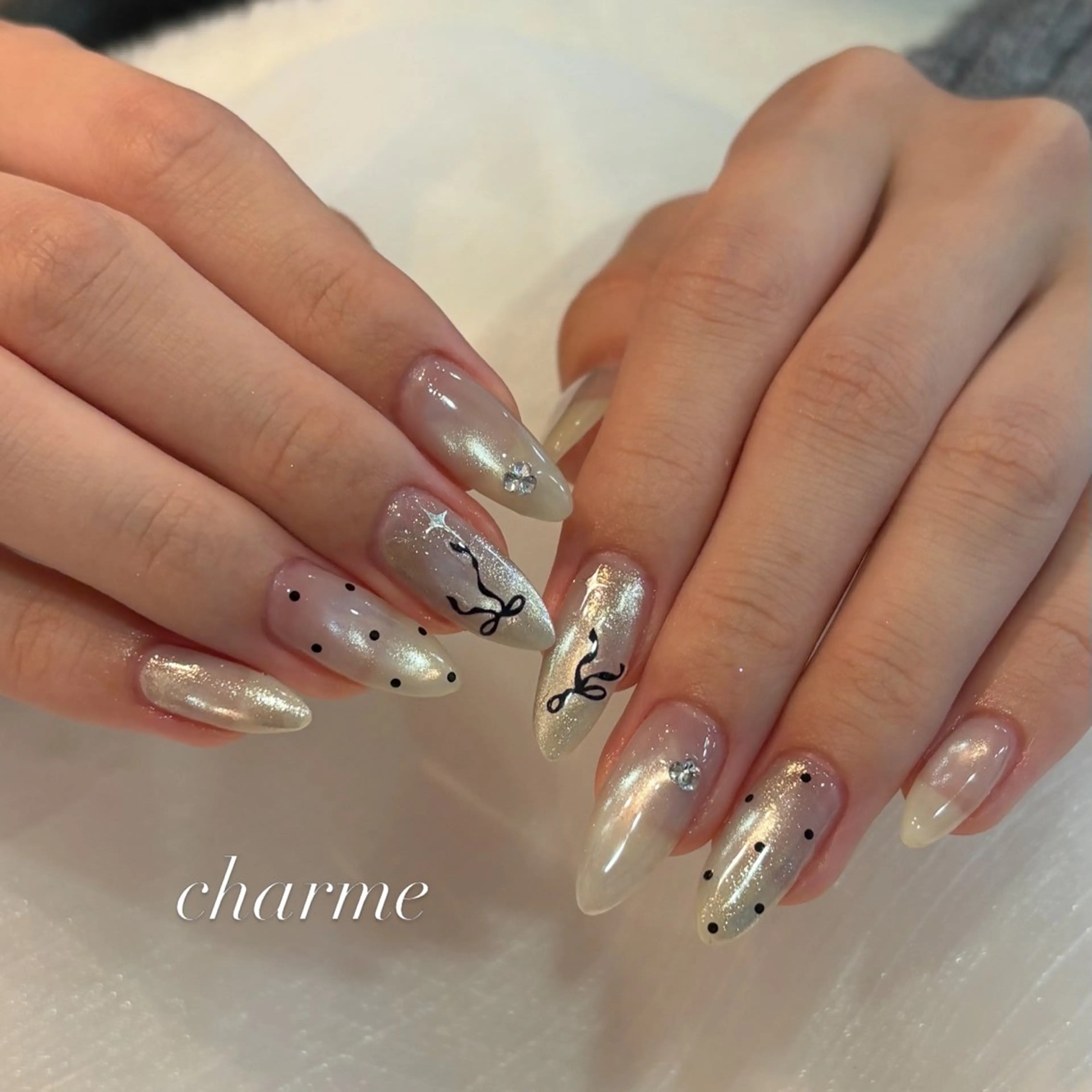 ネイル charme yunonのネイルデザイン