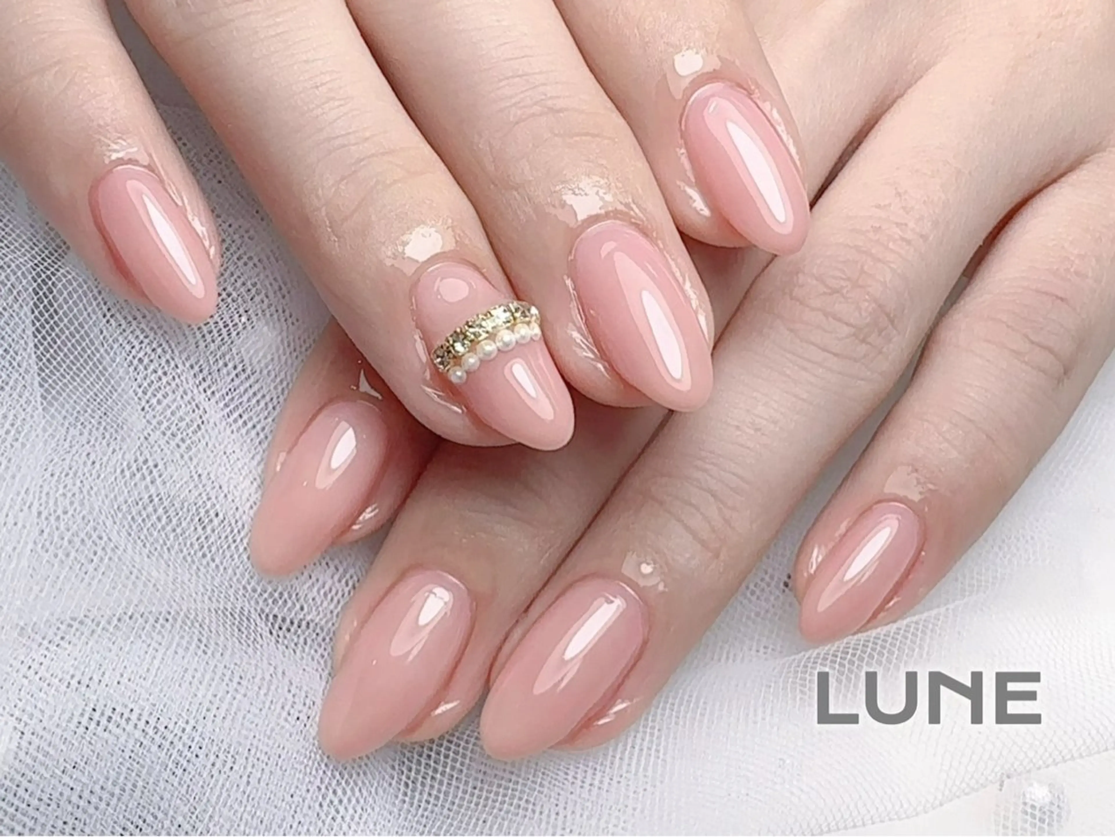 Jr.ネイリスト💅🏻うる艶美フォルムワンカラーネイル✨初回フィルイン対応◎🙆🏻‍♀️（オフあり）の写真