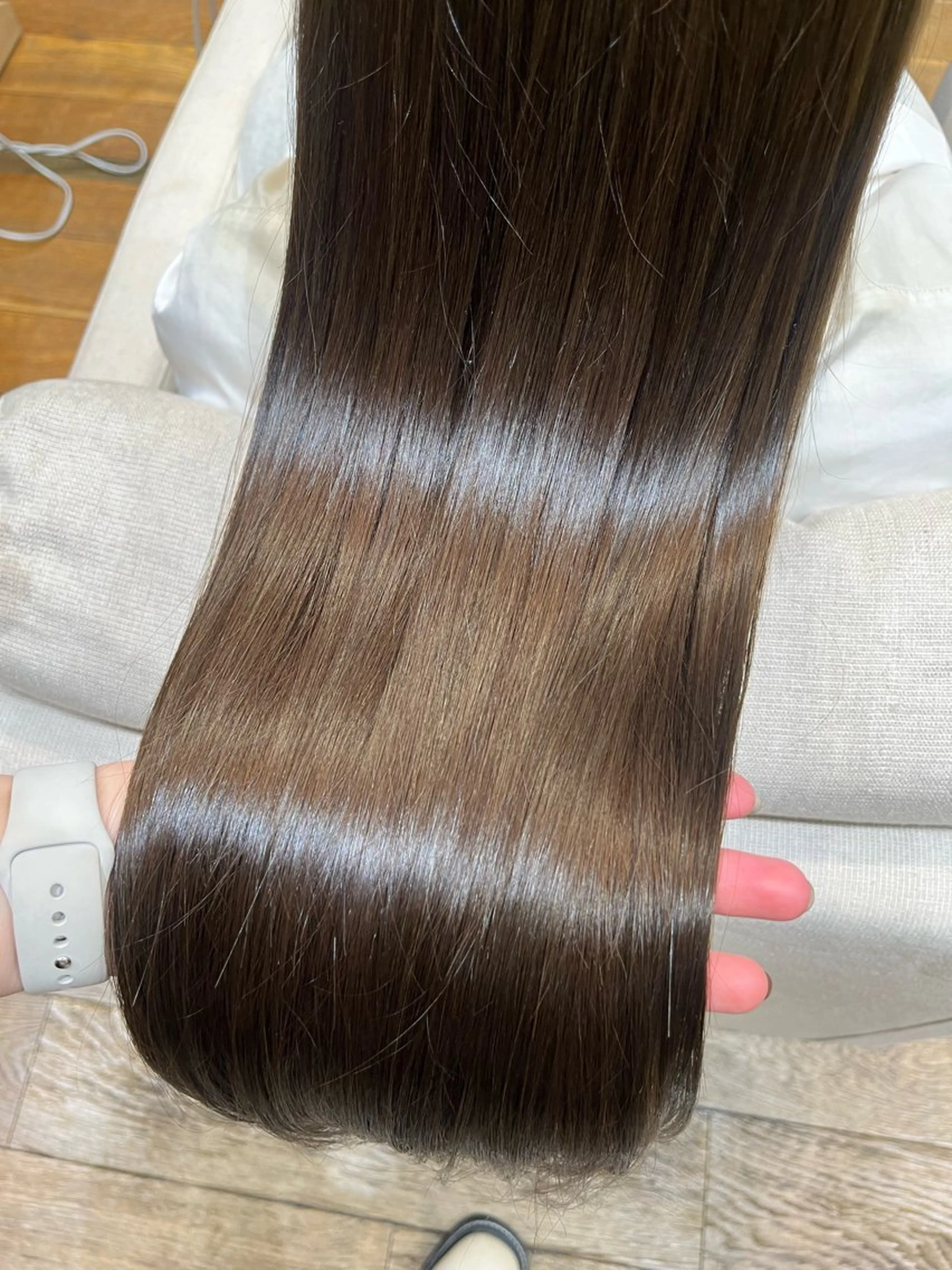 ロング カラー 髪質改善 トリートメント トリートメント 暖色カラー/ダブル カラー/名古屋/辻のヘアスタイル