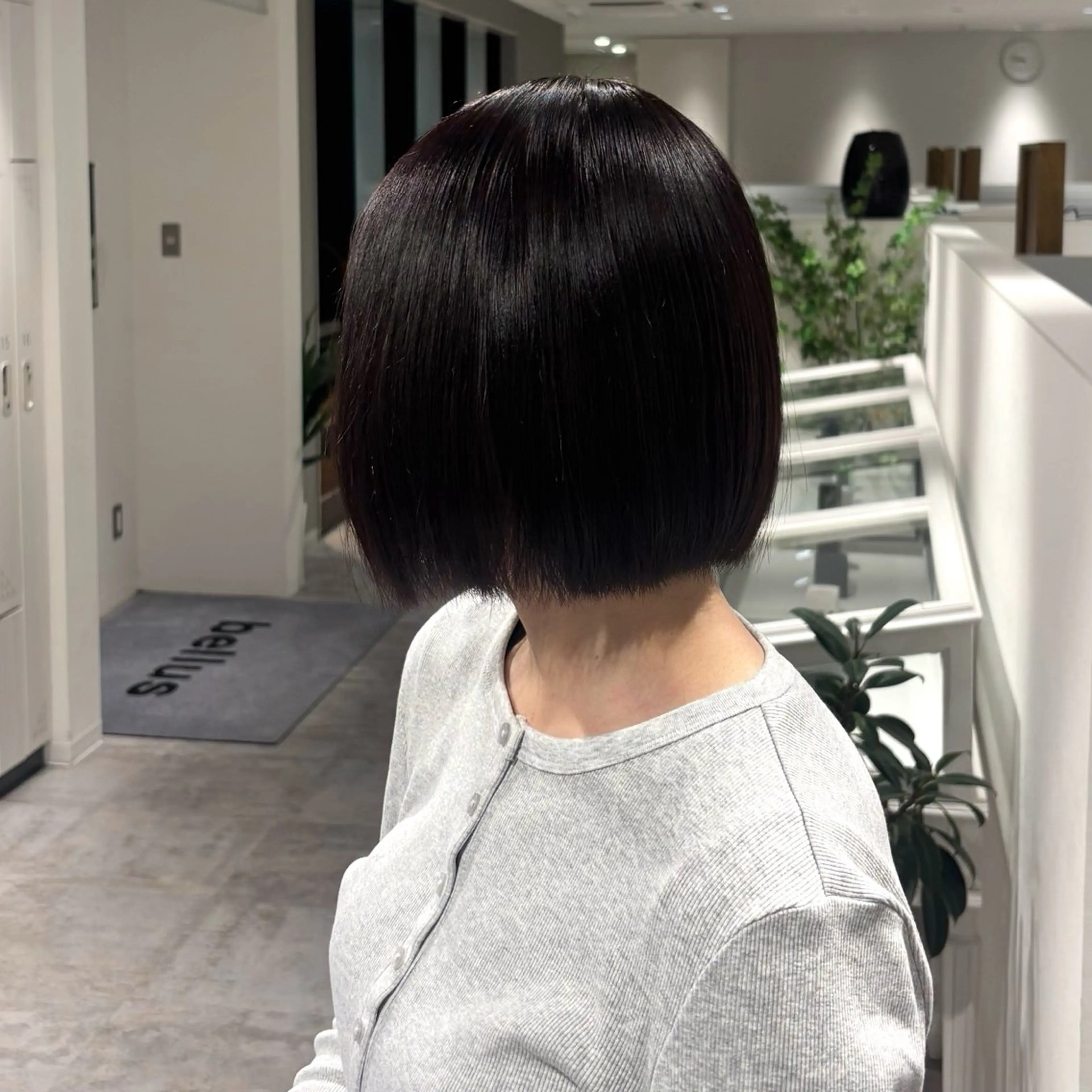 ショート カラー ボブ 田名部 愛乙のヘアスタイル