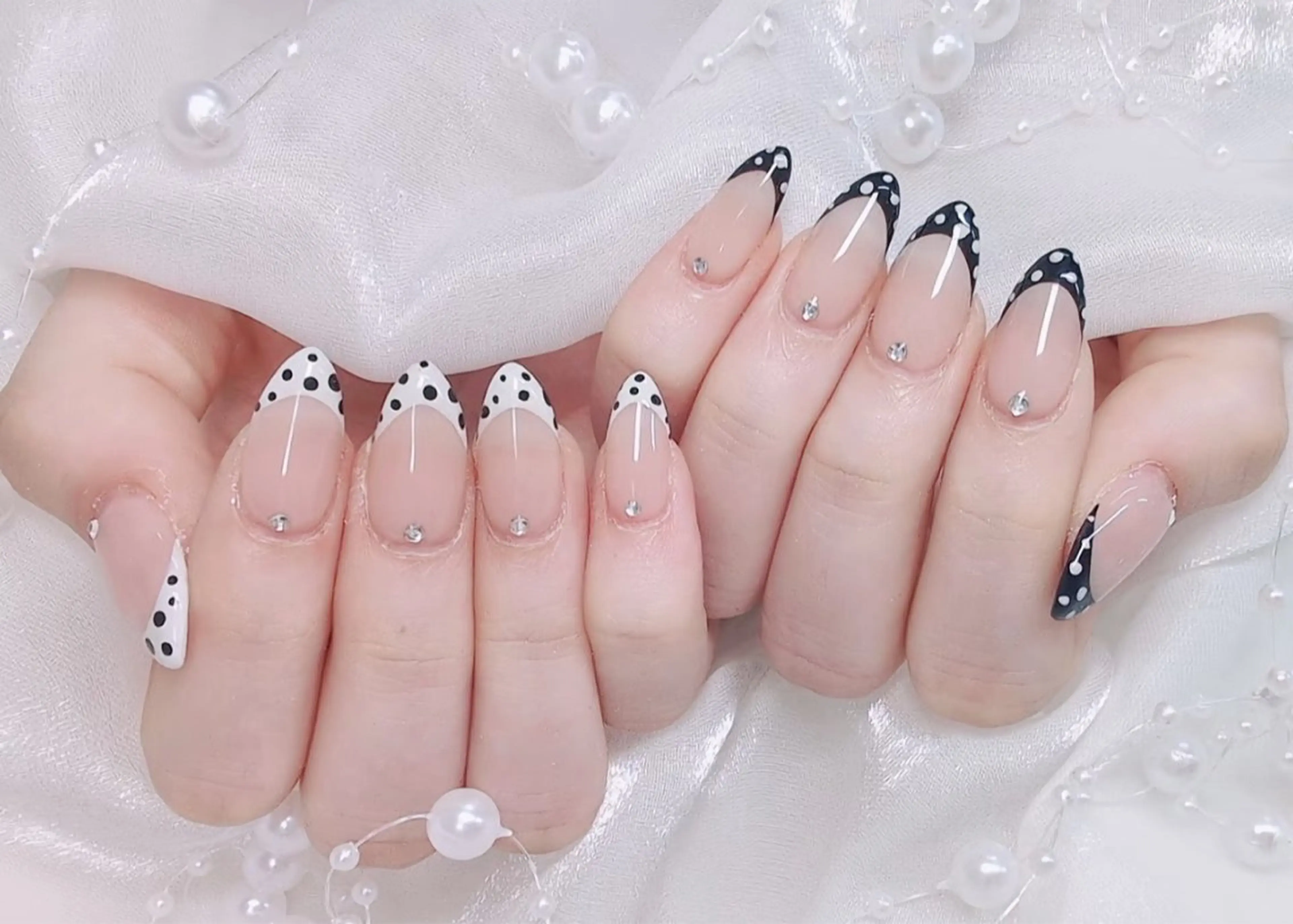 💅💖Hand 定額 [ニュアンスデザイン♡海外風] ￥7,980の写真