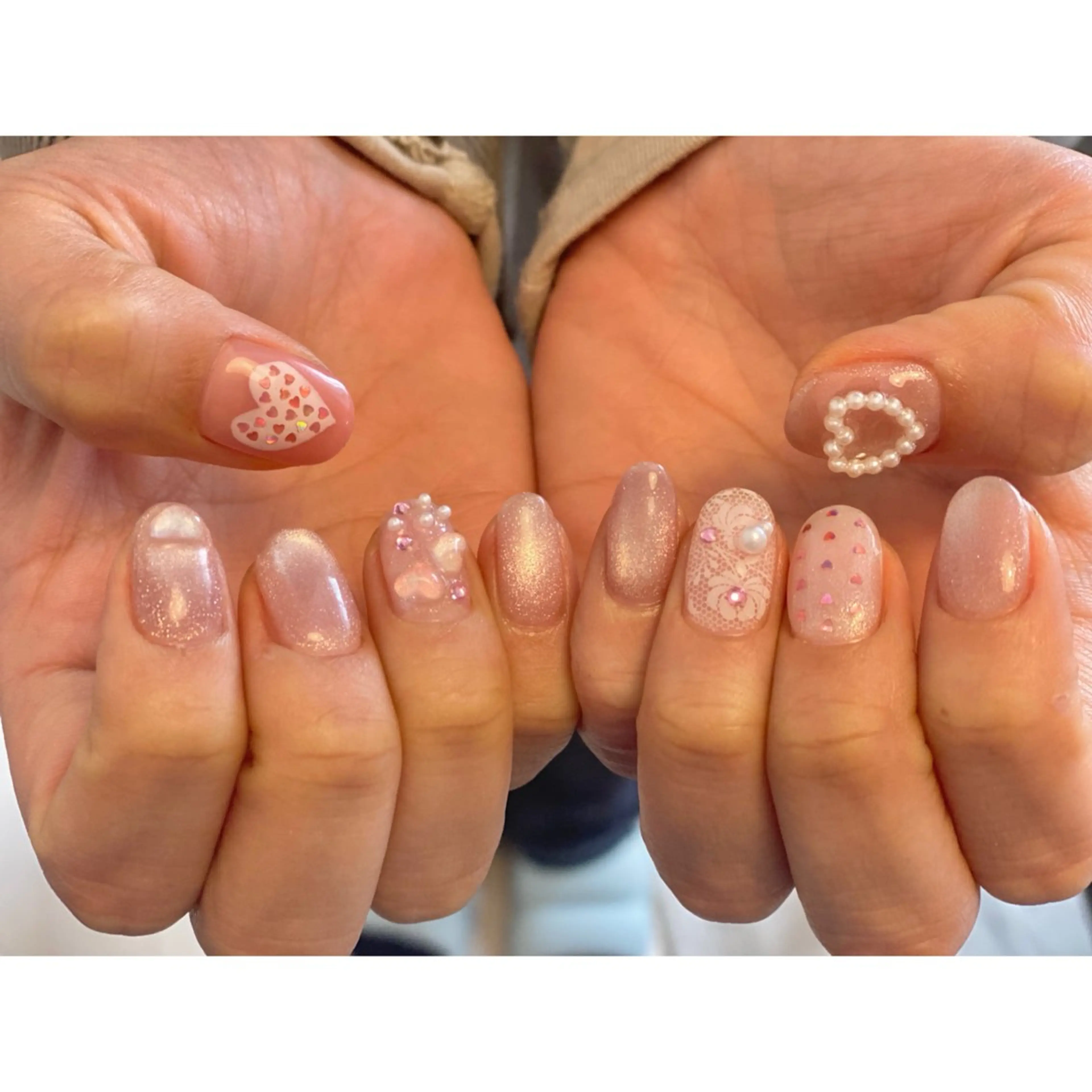 ネイル ハンドネイル ⏦Little 𐙚 Nail⏦のネイルデザイン
