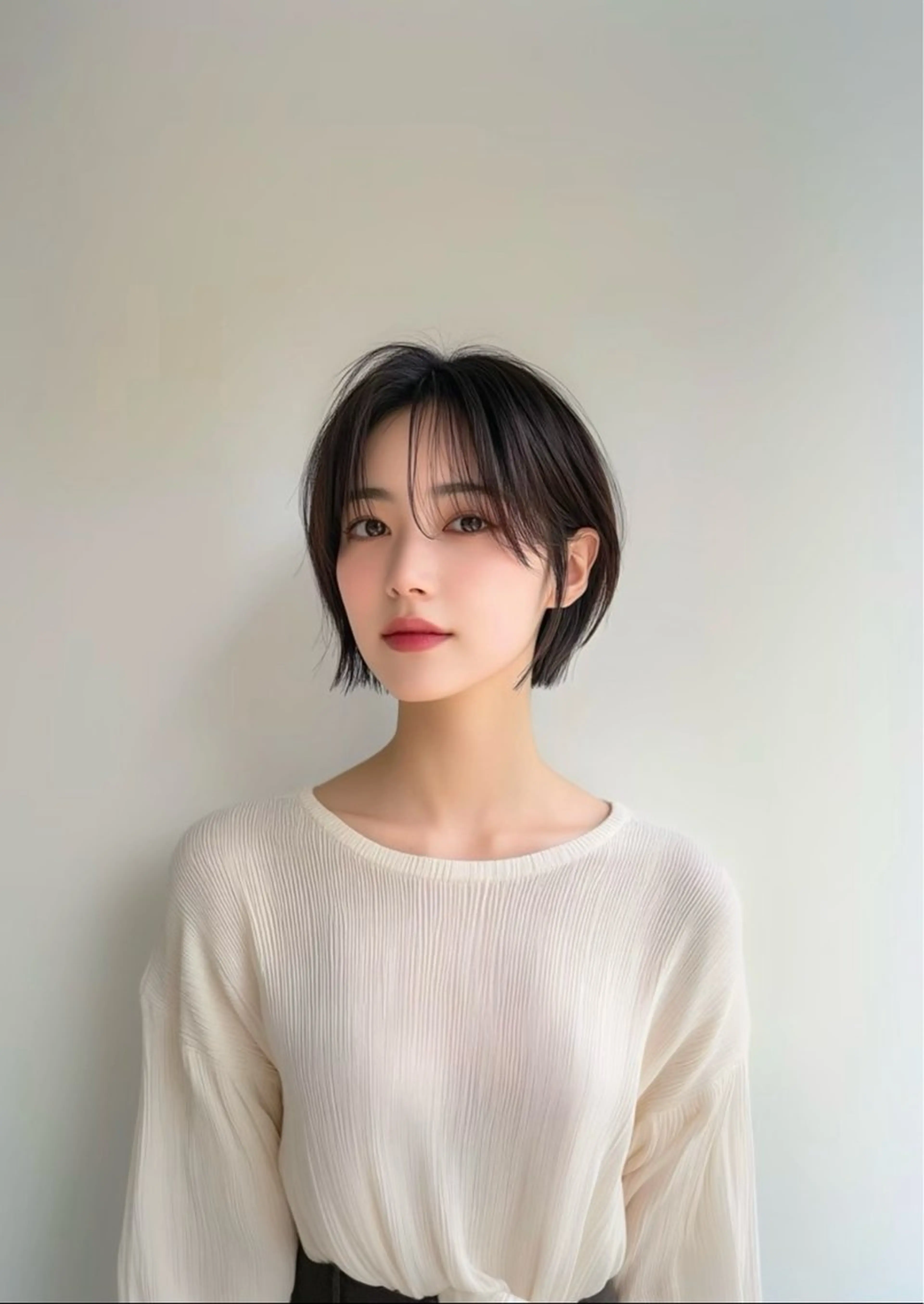 ショート カラー 縮毛矯正 特化生田のヘアスタイル