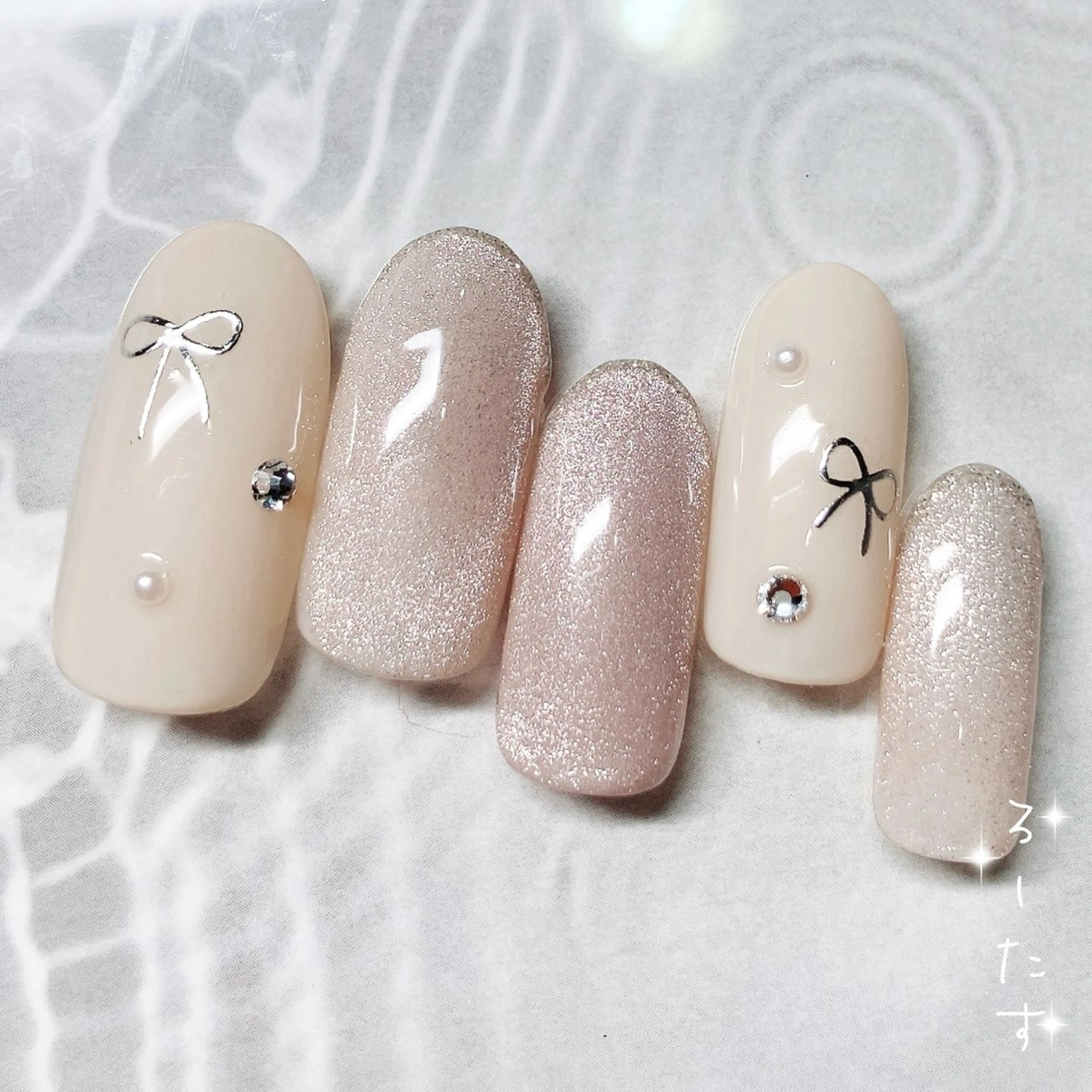 ネイル ハンドネイル マオジェル導入サロン ♡ろーたすのネイルデザイン