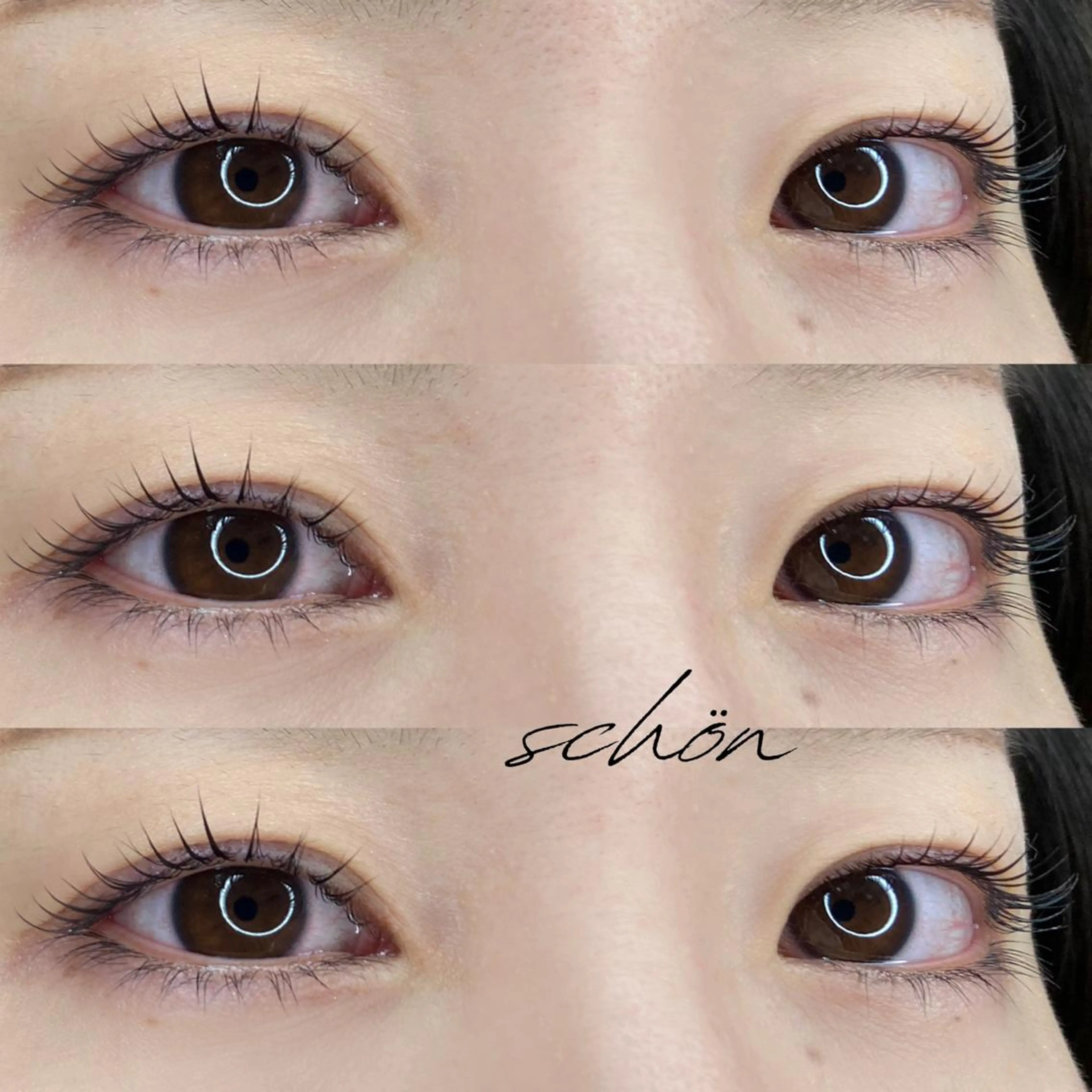 マツエク・マツパ schön HONOKAのマツエク・マツパデザイン