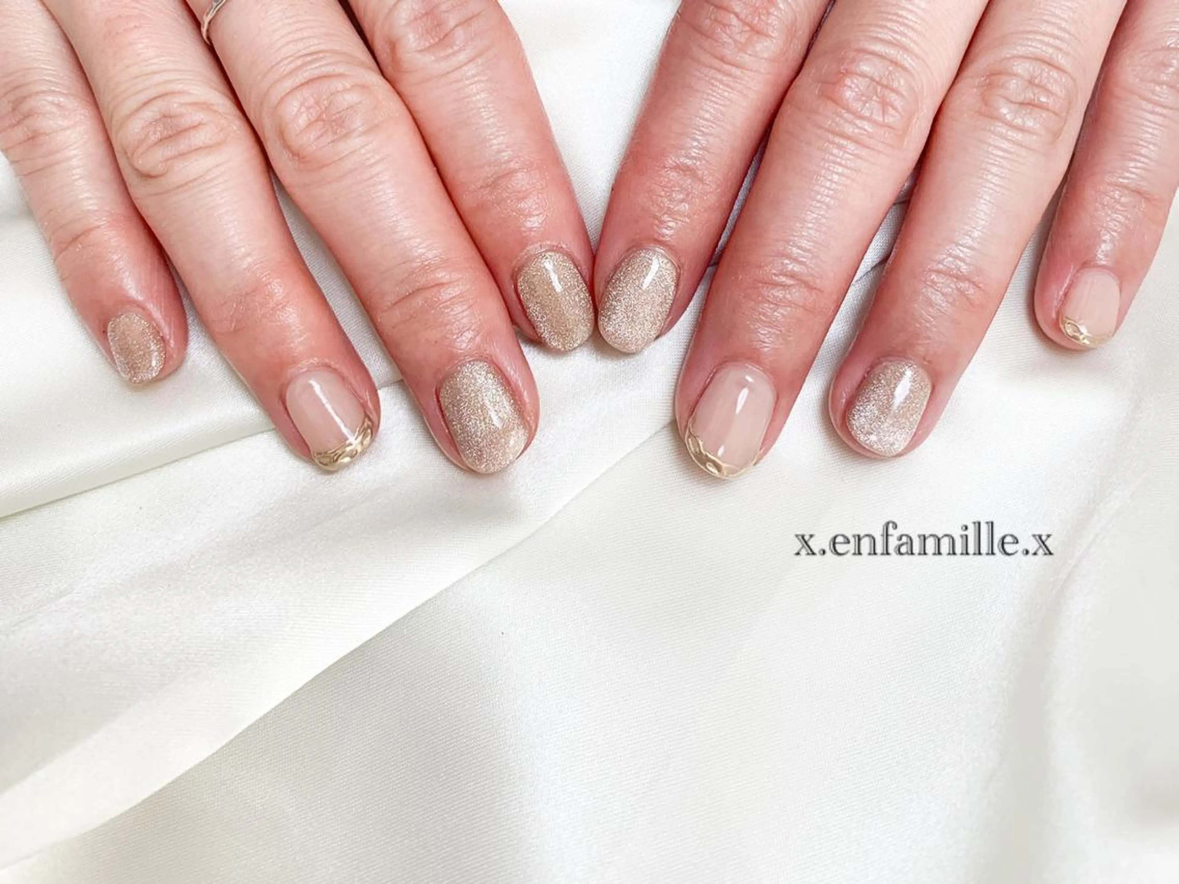 ネイル ハンドネイル nail salon en familleのネイルデザイン