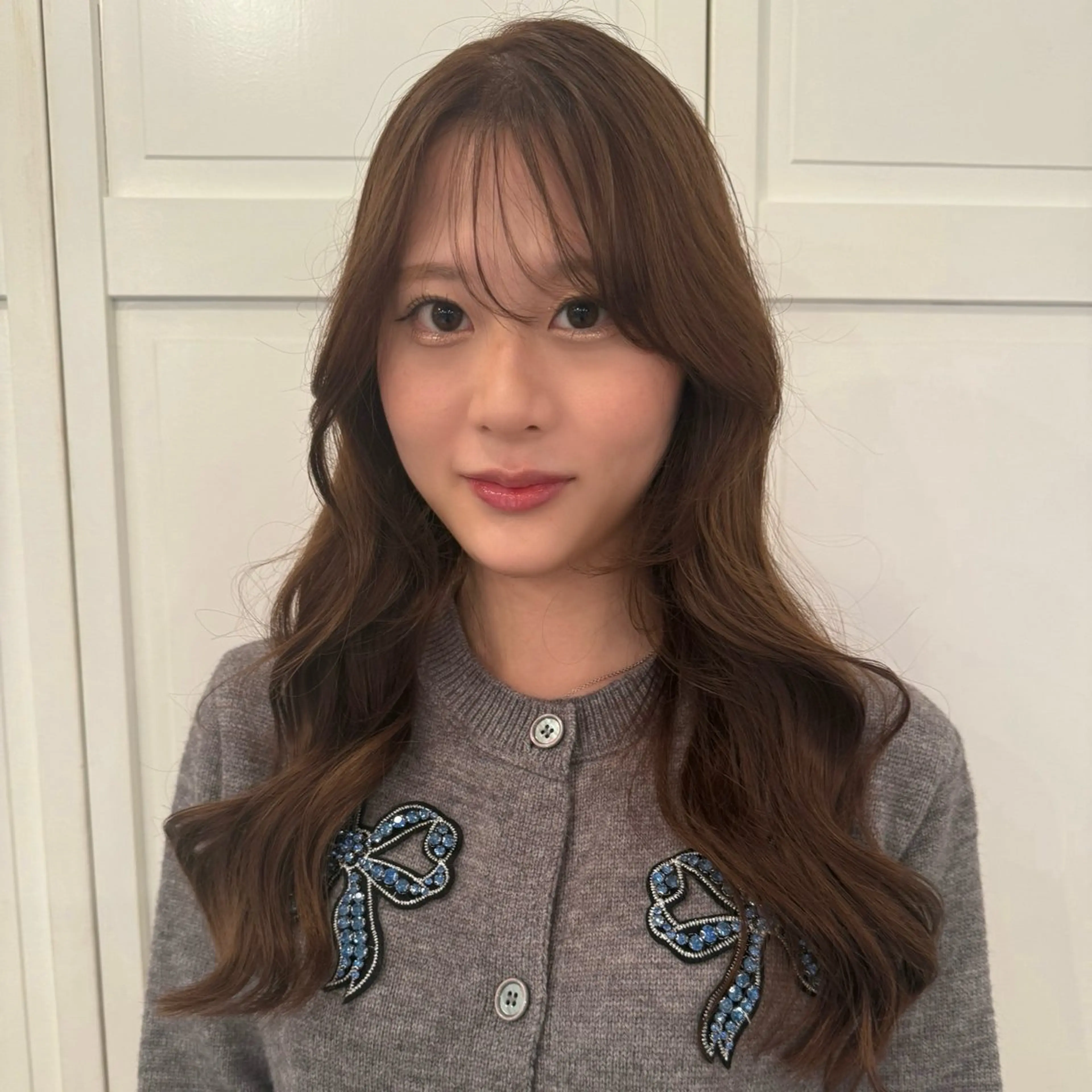 カラー ヘアカラー 升方 楓のヘアスタイル