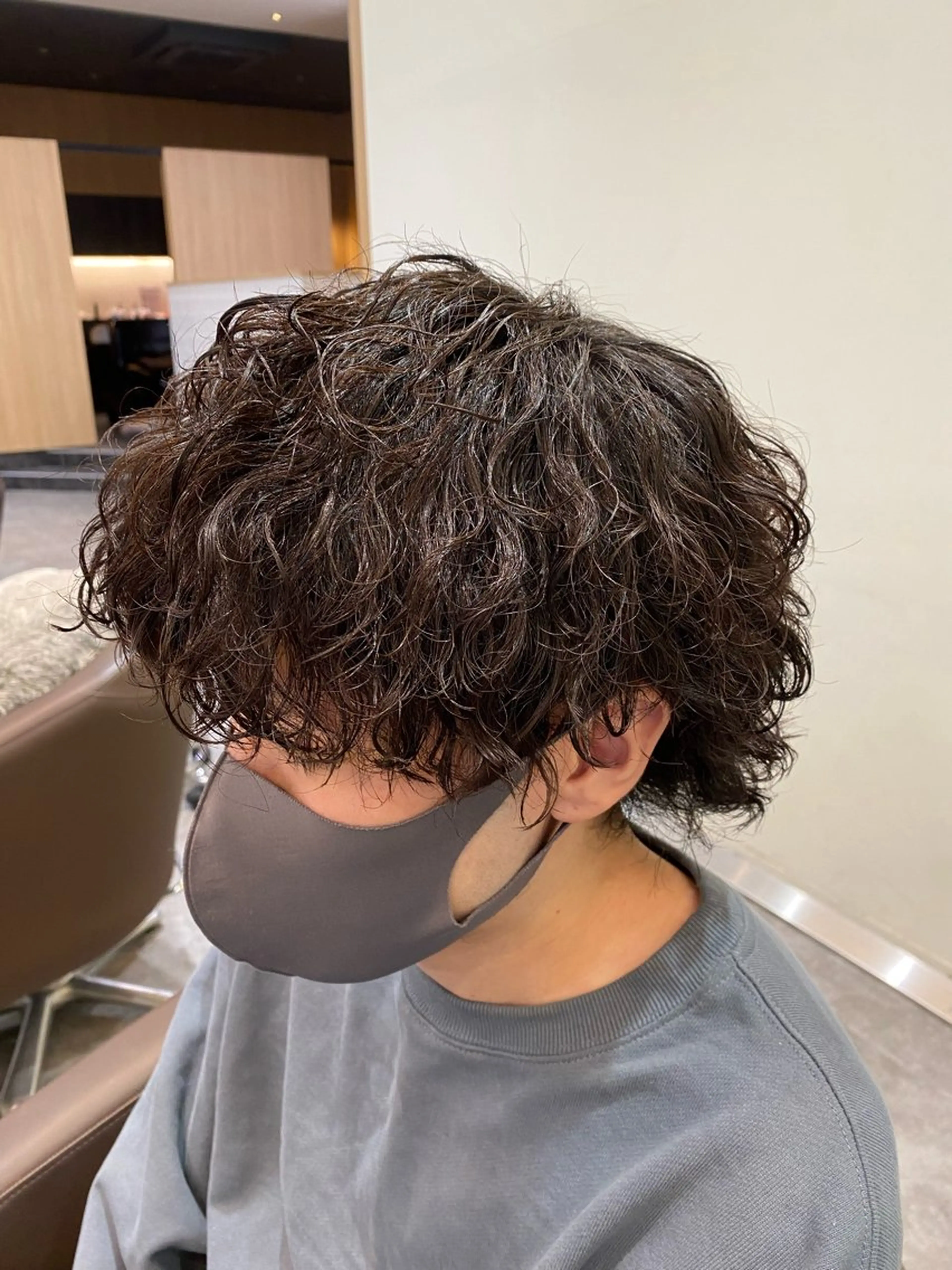 カラー メンズ メンズ特化LIBER 石川玲央のヘアスタイル