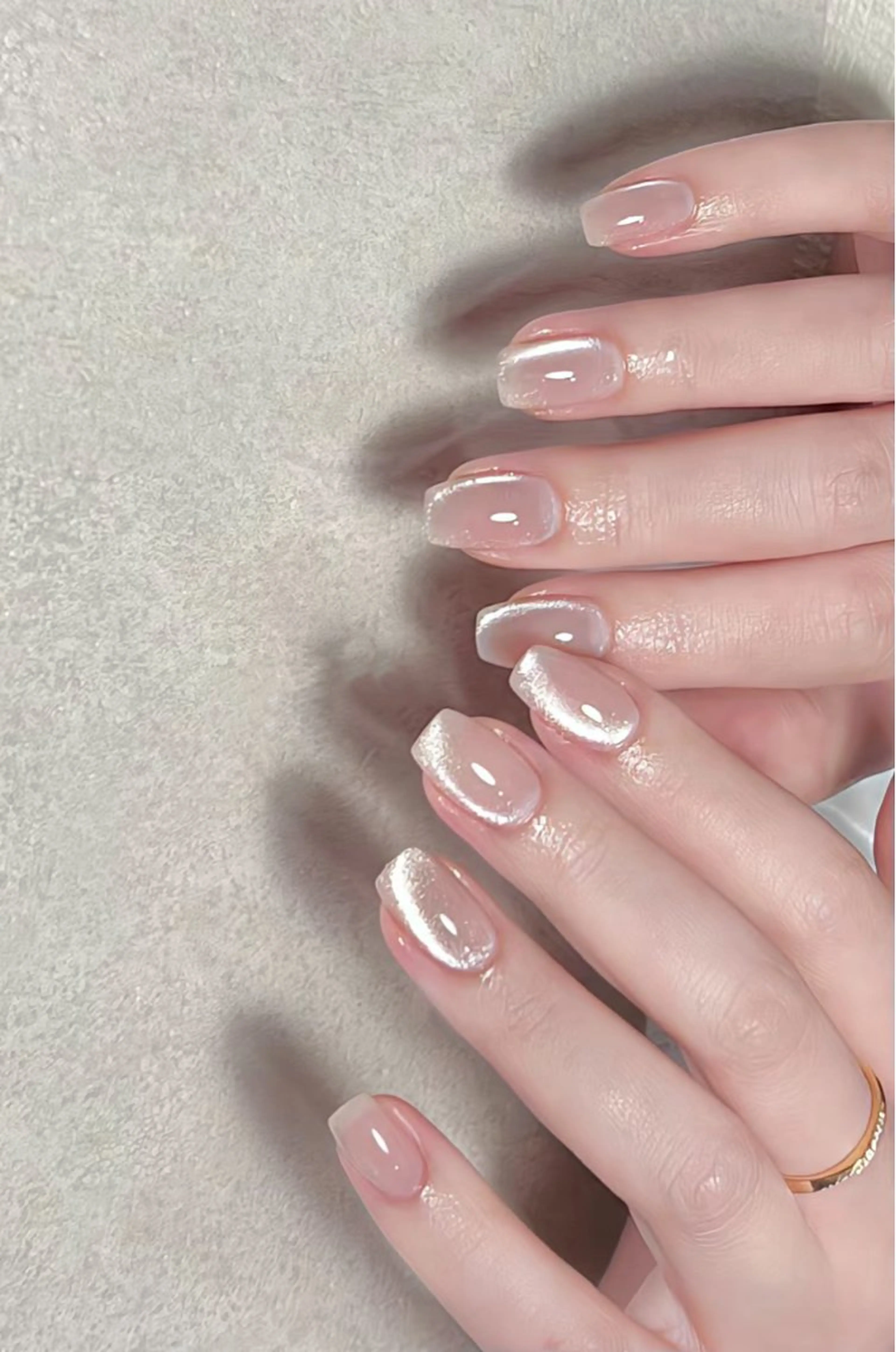 カラー 🎀も ものネイルデザイン