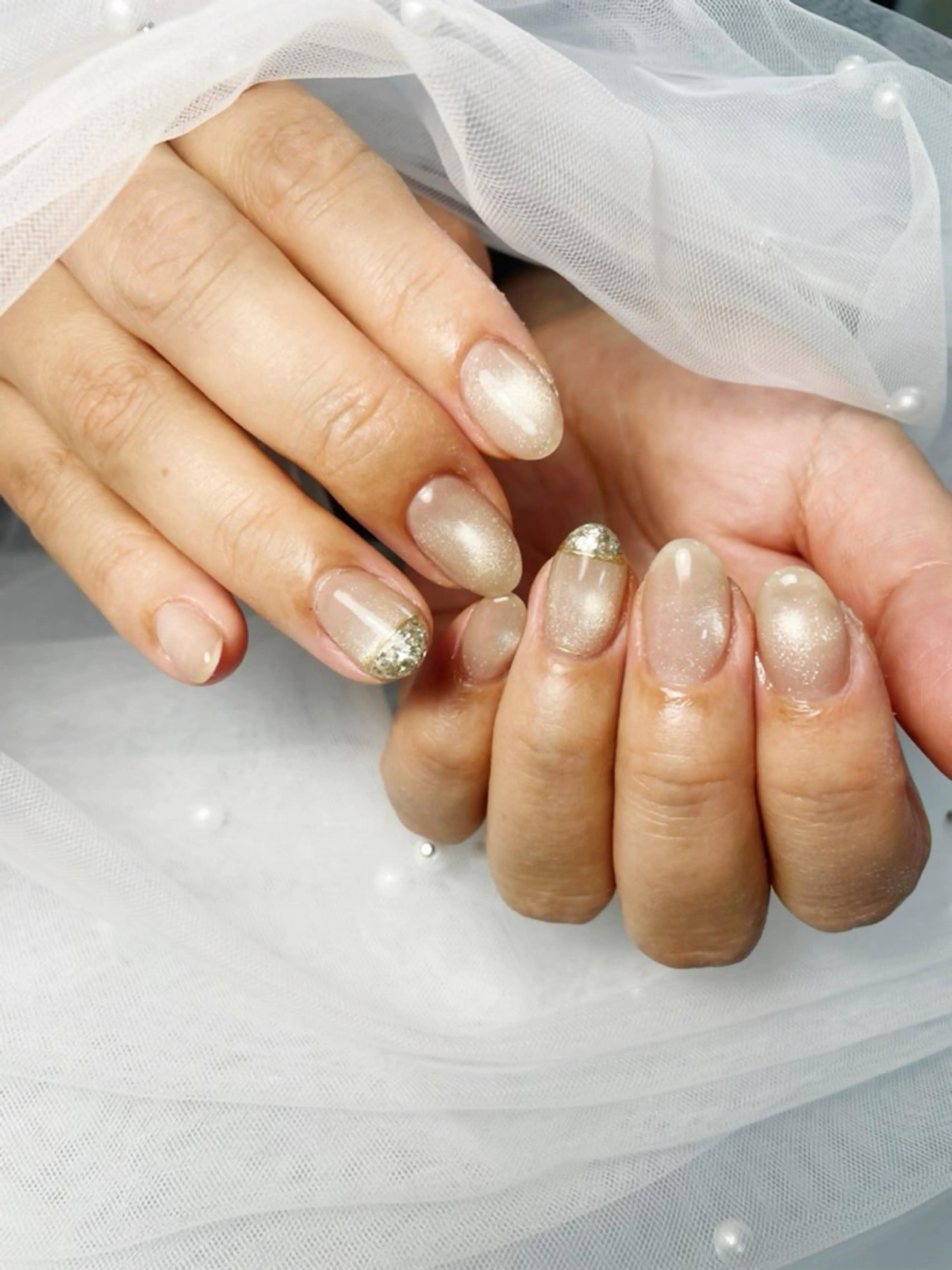ネイル アートネイル マグネットネイル Nail Eyelashのネイルデザイン