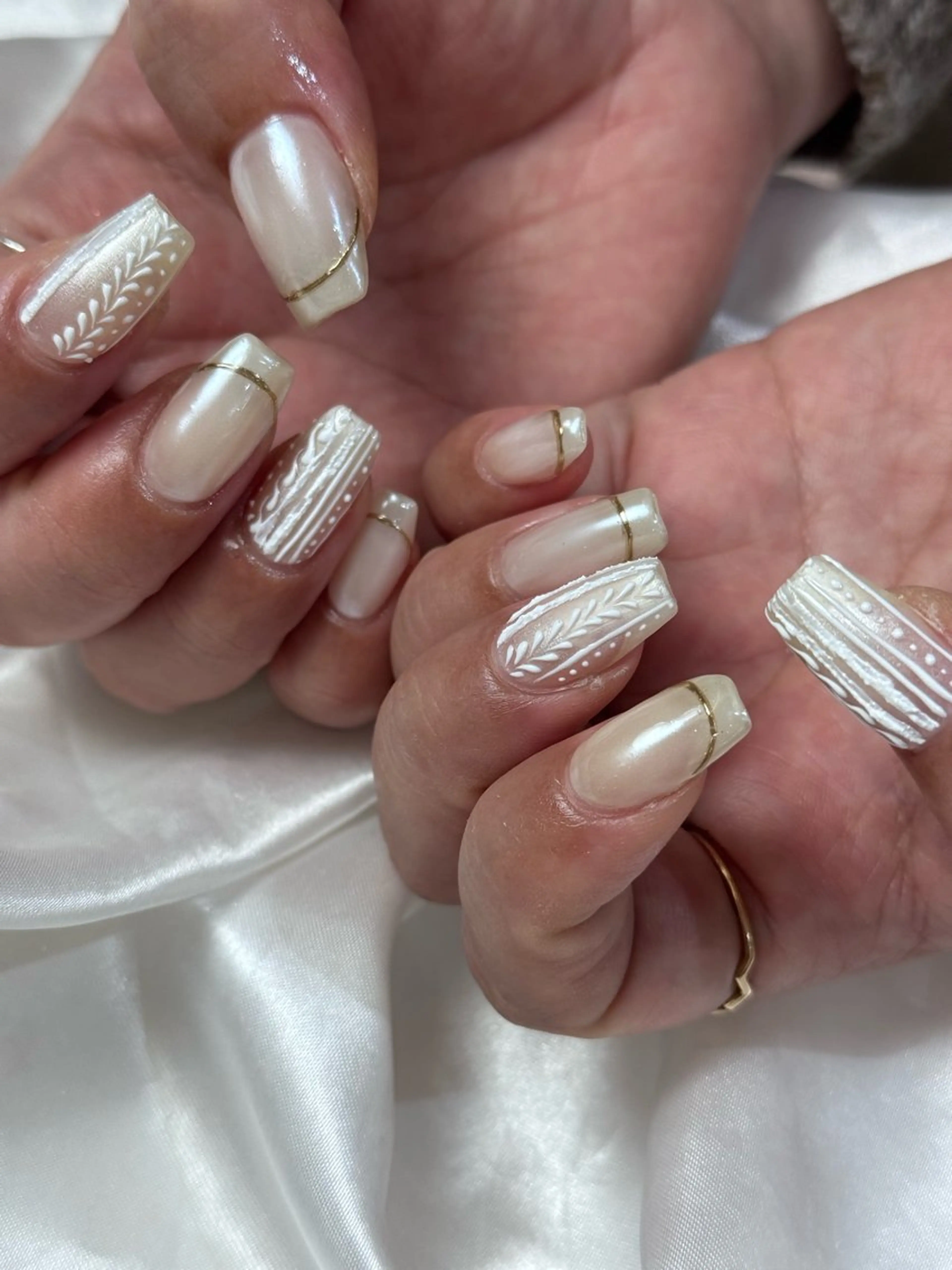 ネイル le  nail edition天神店所属・le MAIKA 天神のネイルデザイン