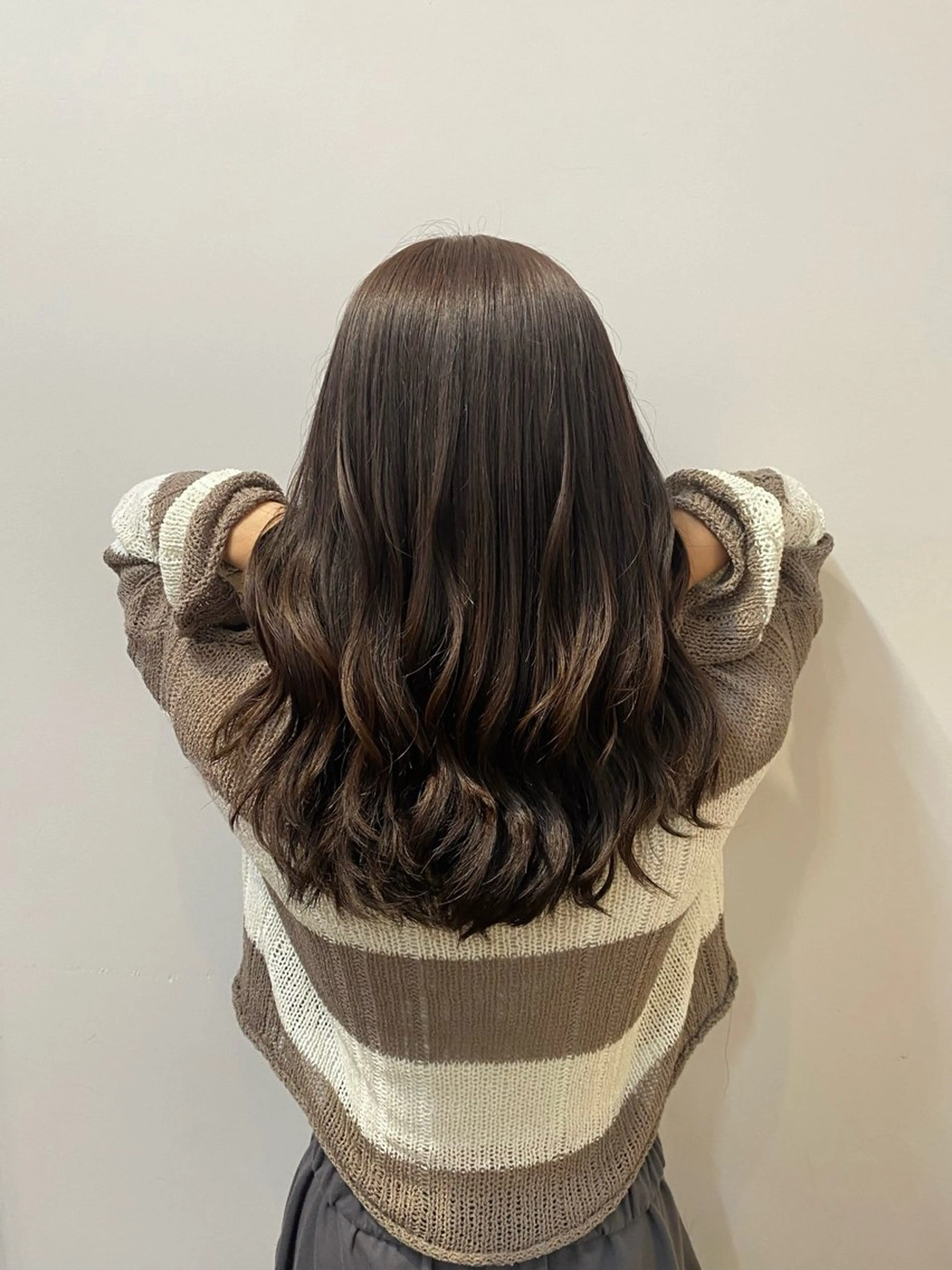 カラー ブラウンカラー 田中来夢 Jr.スタイリストのヘアスタイル