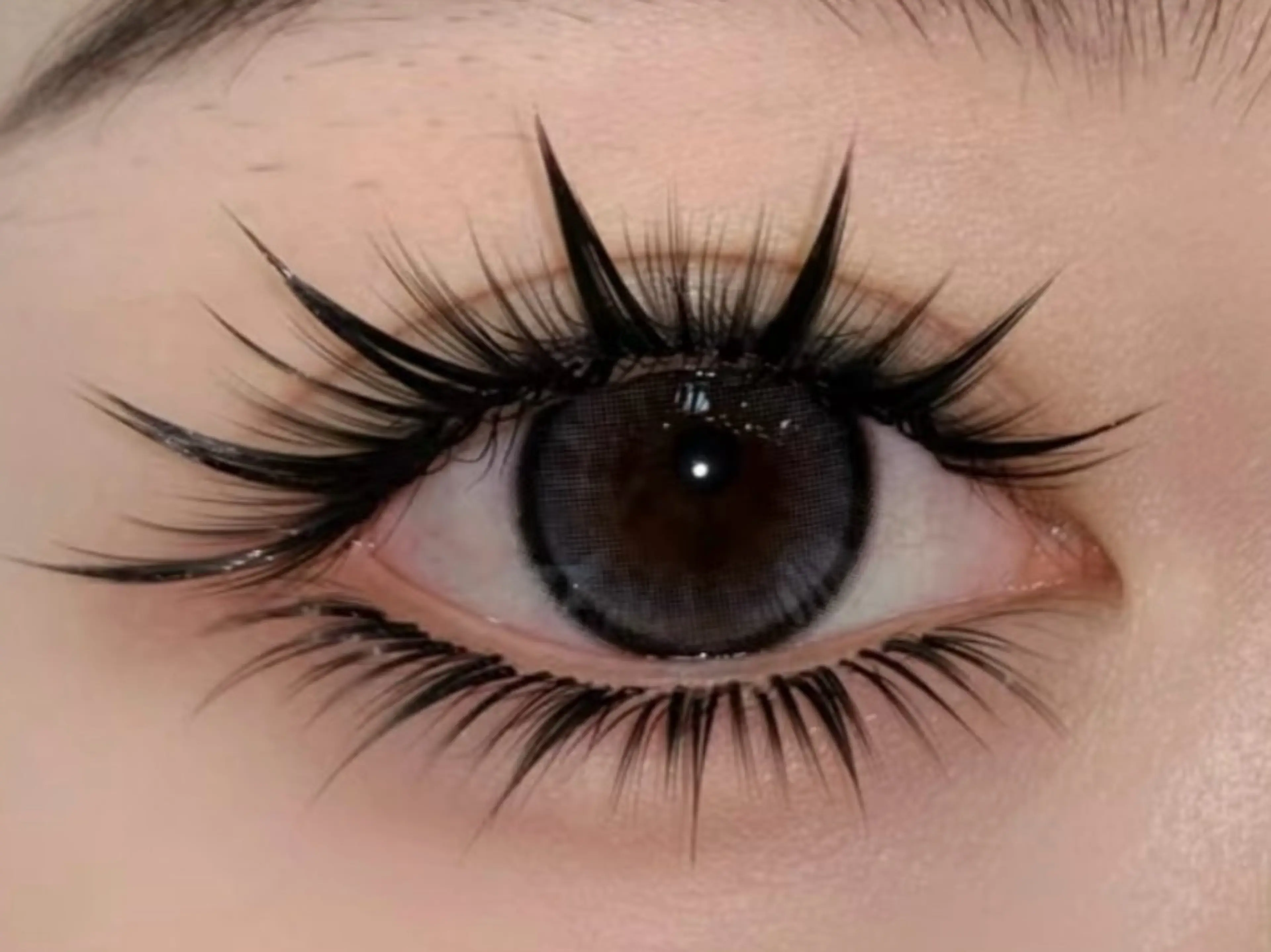 マツエク・マツパ 束感まつ毛 カラーマツエク フラットラッシュ パリジェンヌラッシュリフト まつげパーマ マツエク 🍓 KaNan🍓のマツエク・マツパデザイン