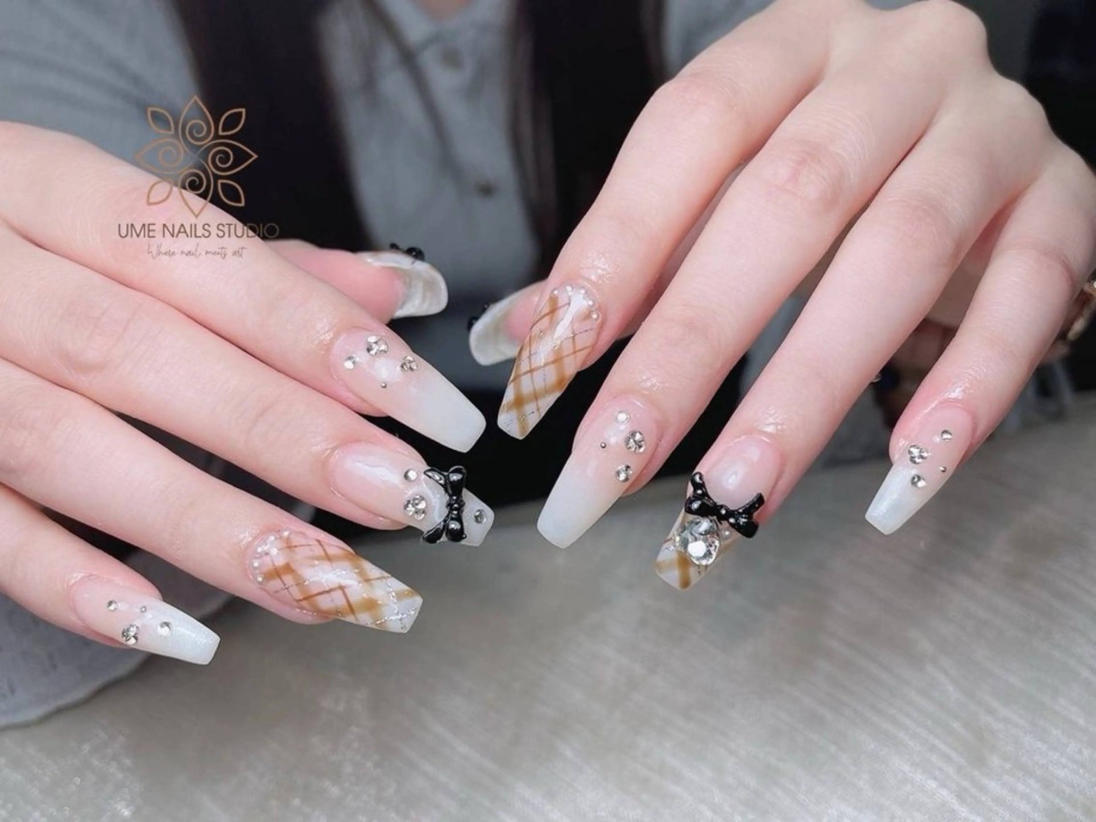ネイル 持ち込み ハンドネイル Ume Nail Studioのネイルデザイン