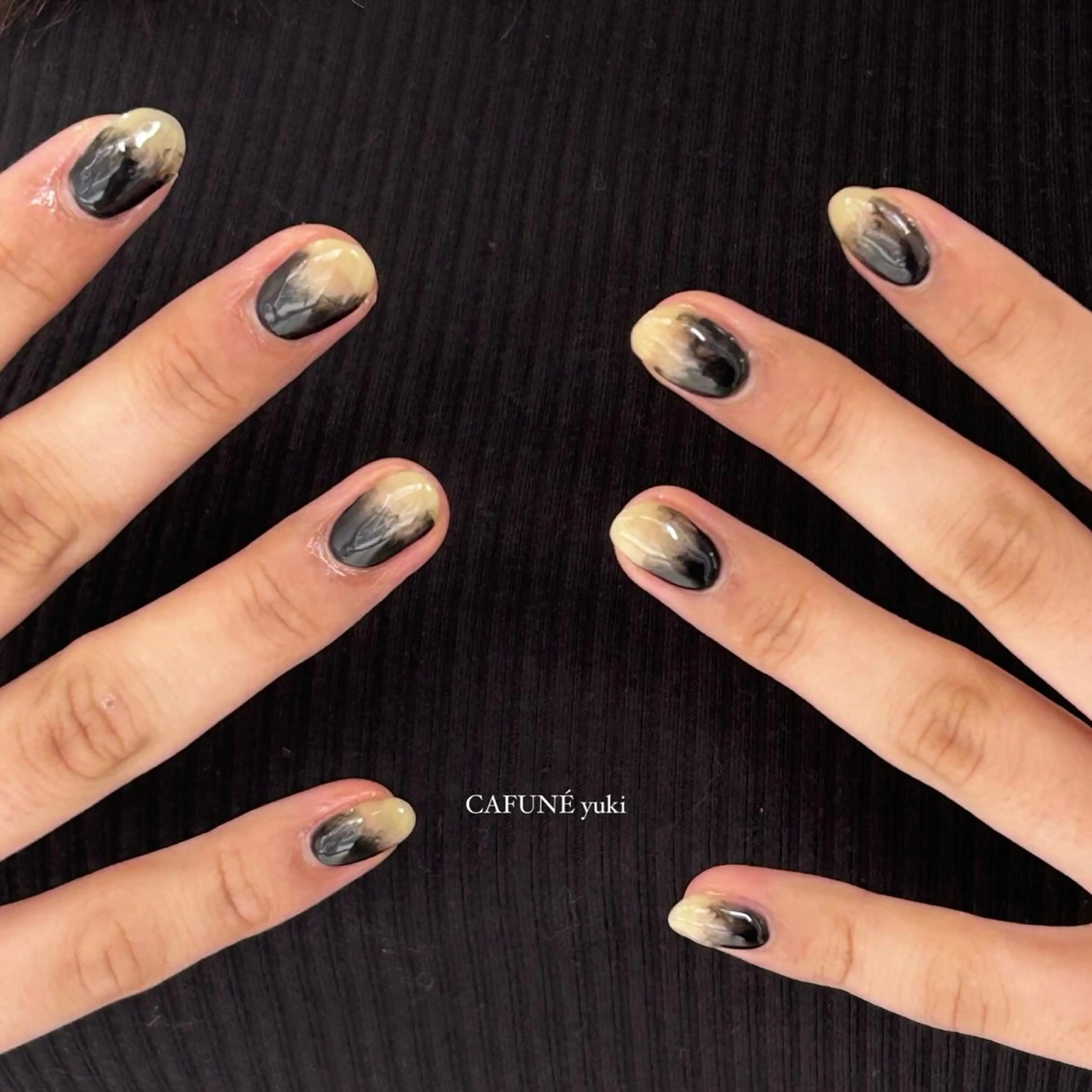 ネイル ハンドネイル CAFUNÉ TOKYO所属・🎼CAFUNÉ_ TOKYO.•*¨のネイルデザイン