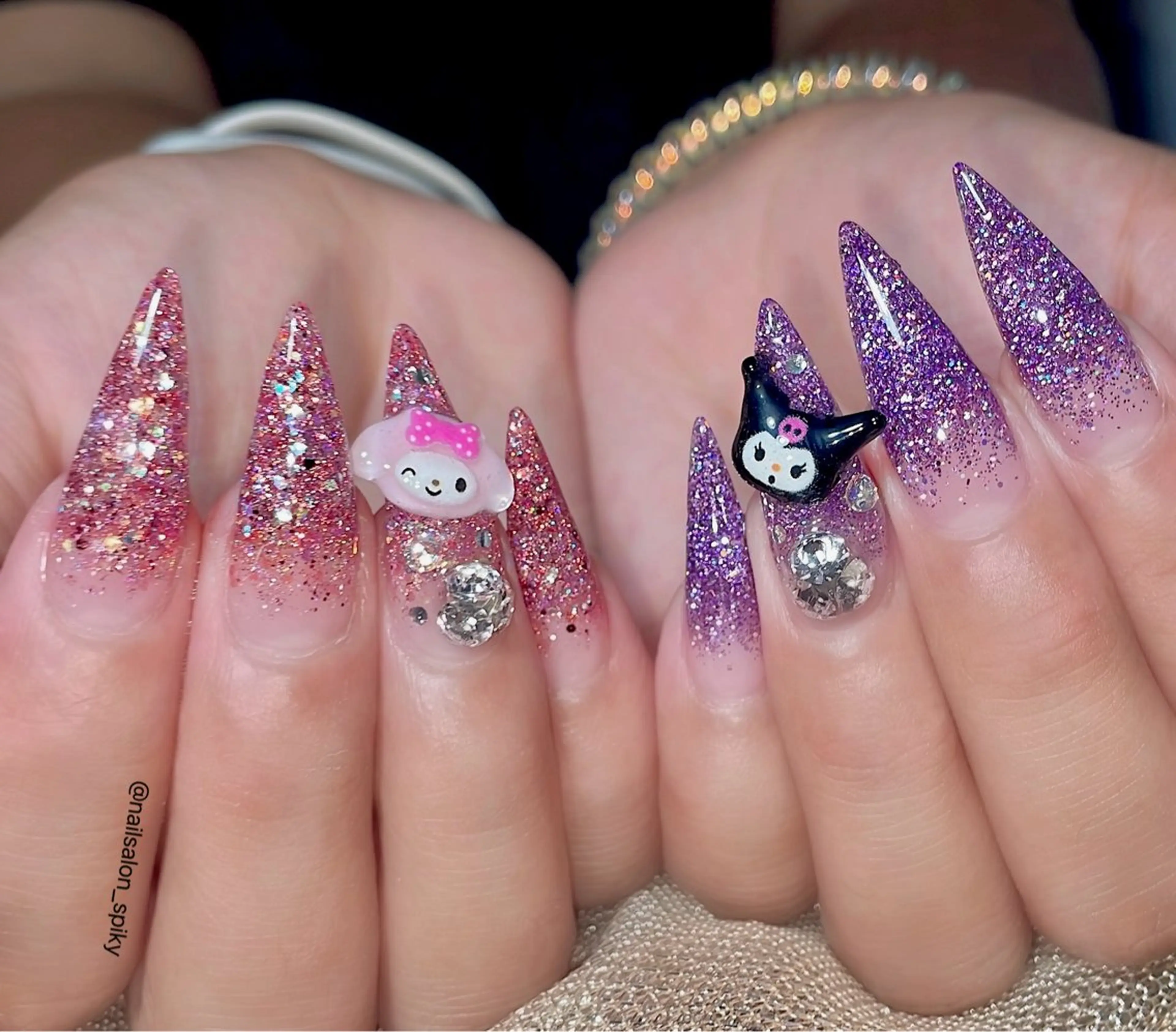 ネイル Spiky とうげ ふうかのネイルデザイン