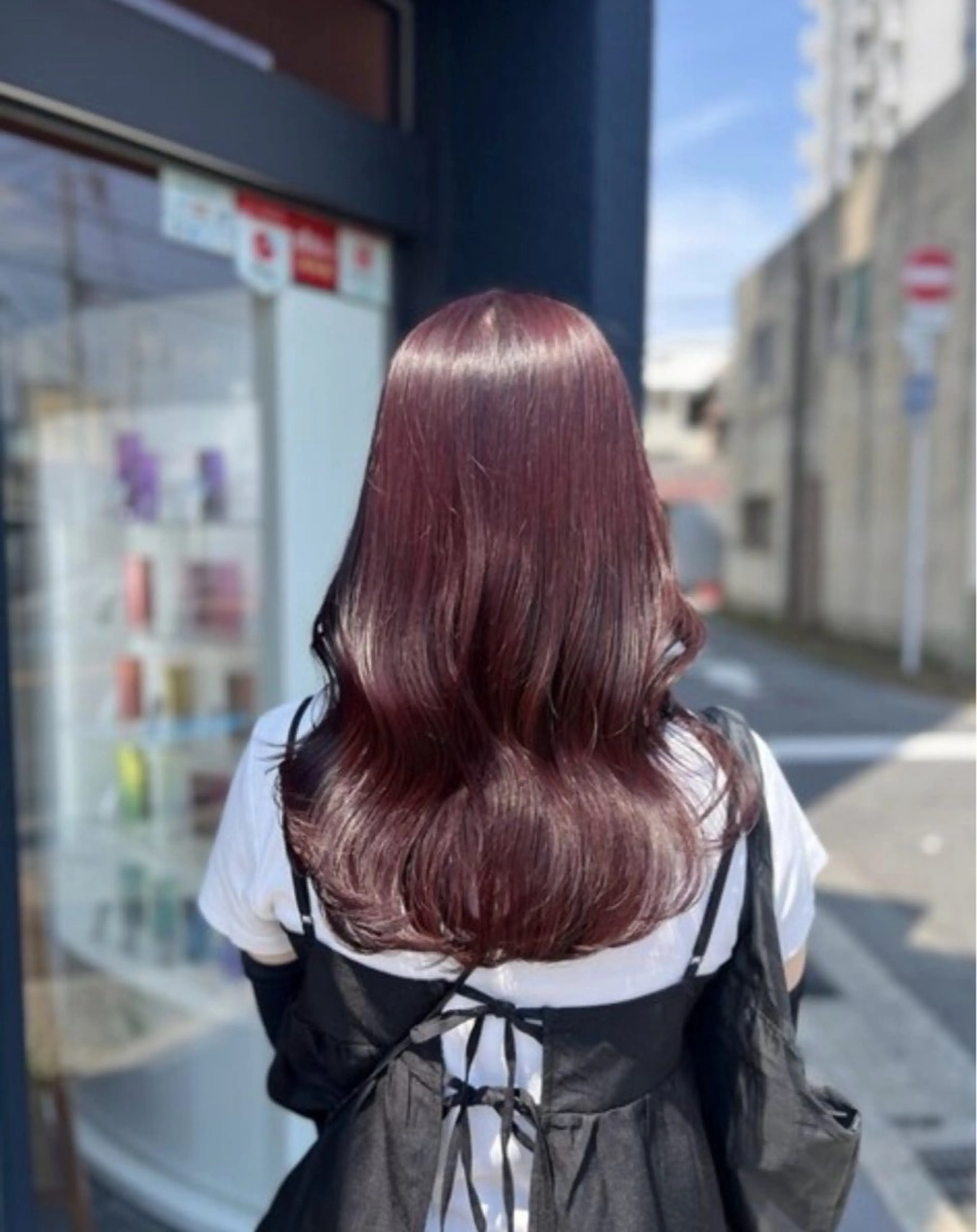 カラー 梶 瑞希のヘアスタイル